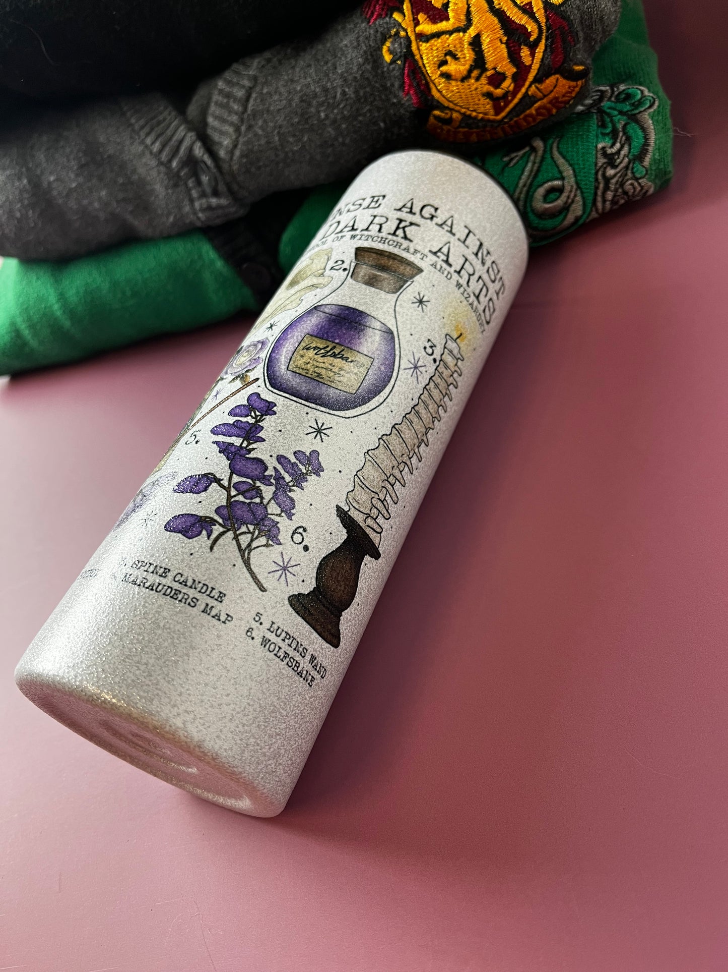 Dark Arts Glitter 20oz Tumbler