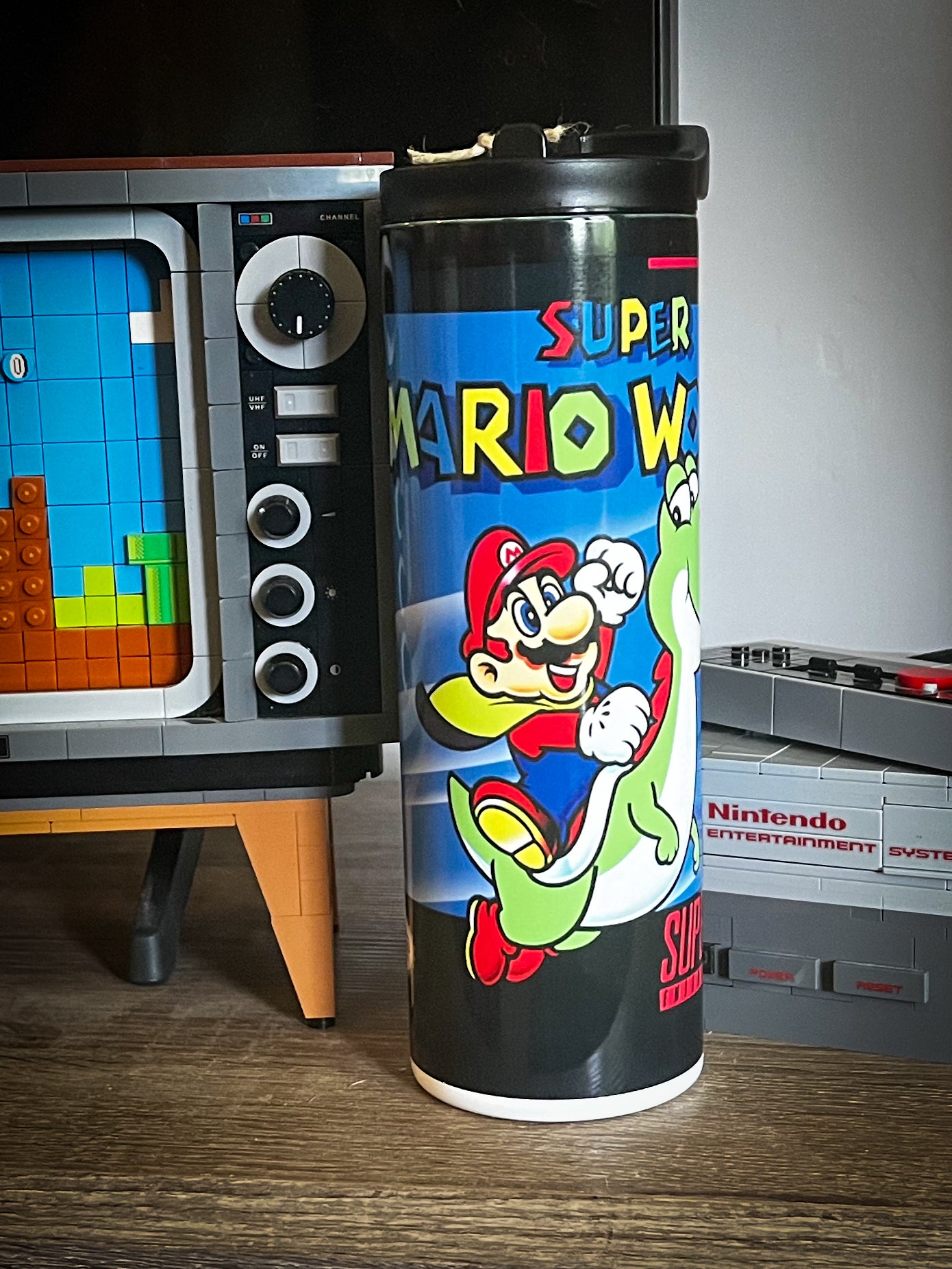 Mario World | Dual Lid | 20oz Tumbler