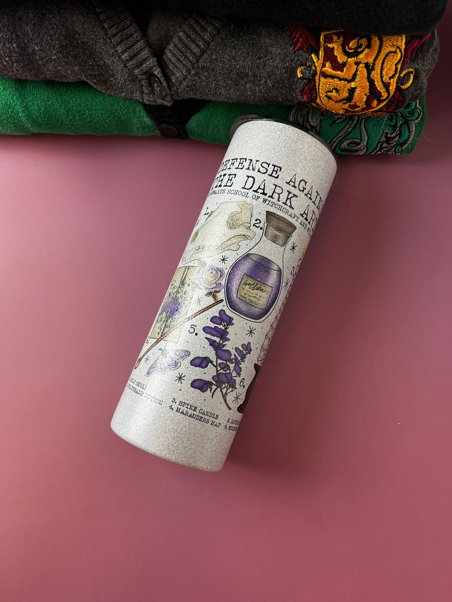 Dark Arts Glitter 20oz Tumbler