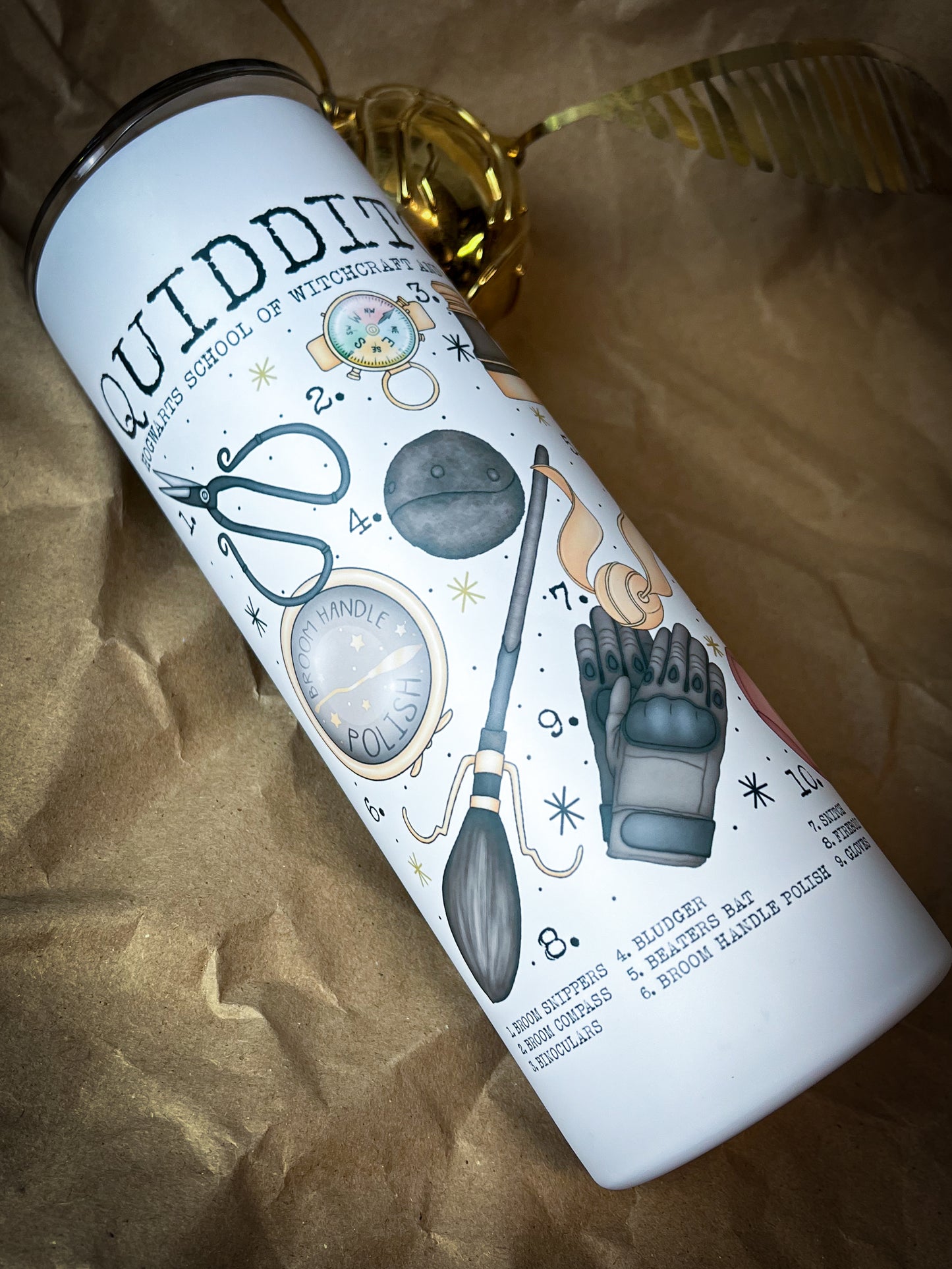 Quidditch Matte 20oz Tumbler