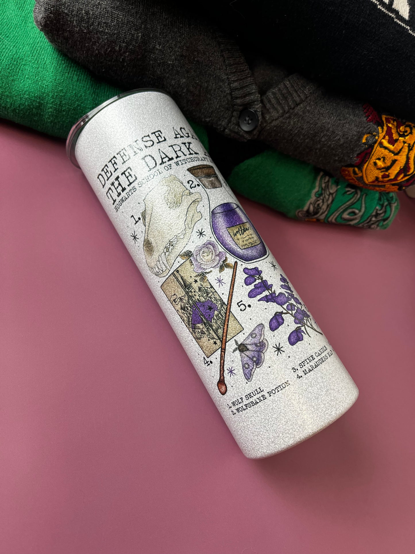 Dark Arts Glitter 20oz Tumbler