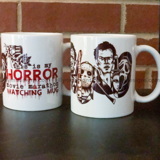 Horror Movie Marathon Mug