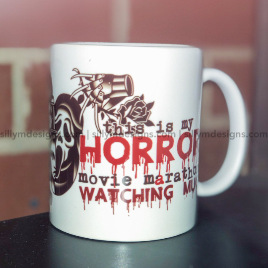Horror Movie Marathon Mug