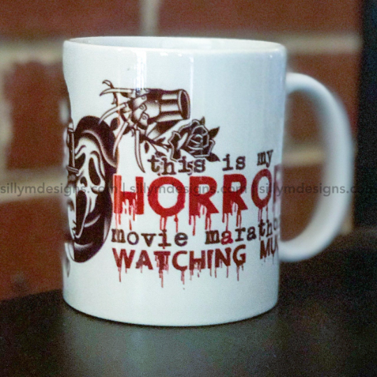 Horror Movie Marathon Mug