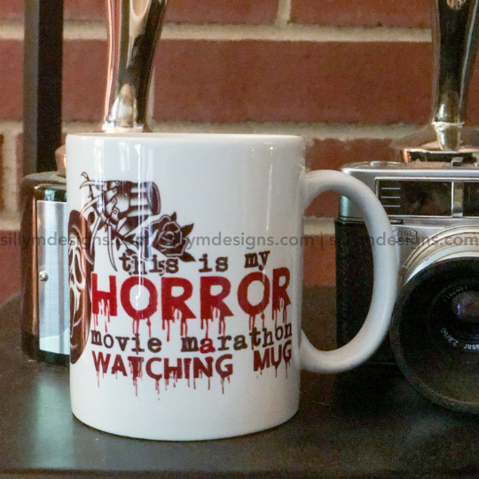 Horror Movie Marathon Mug