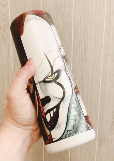 Glow in the Dark Horror Movie Icons Tumbler