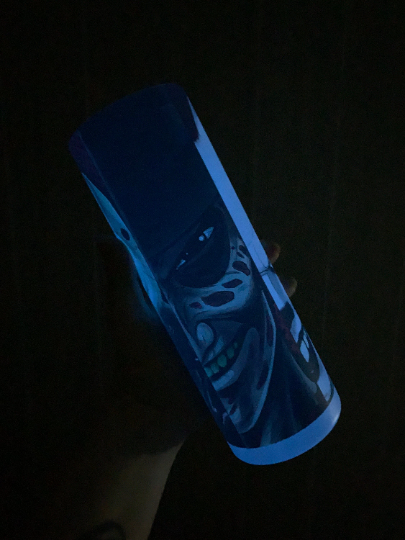 Glow in the Dark Horror Movie Icons Tumbler