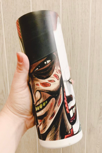 Glow in the Dark Horror Movie Icons Tumbler