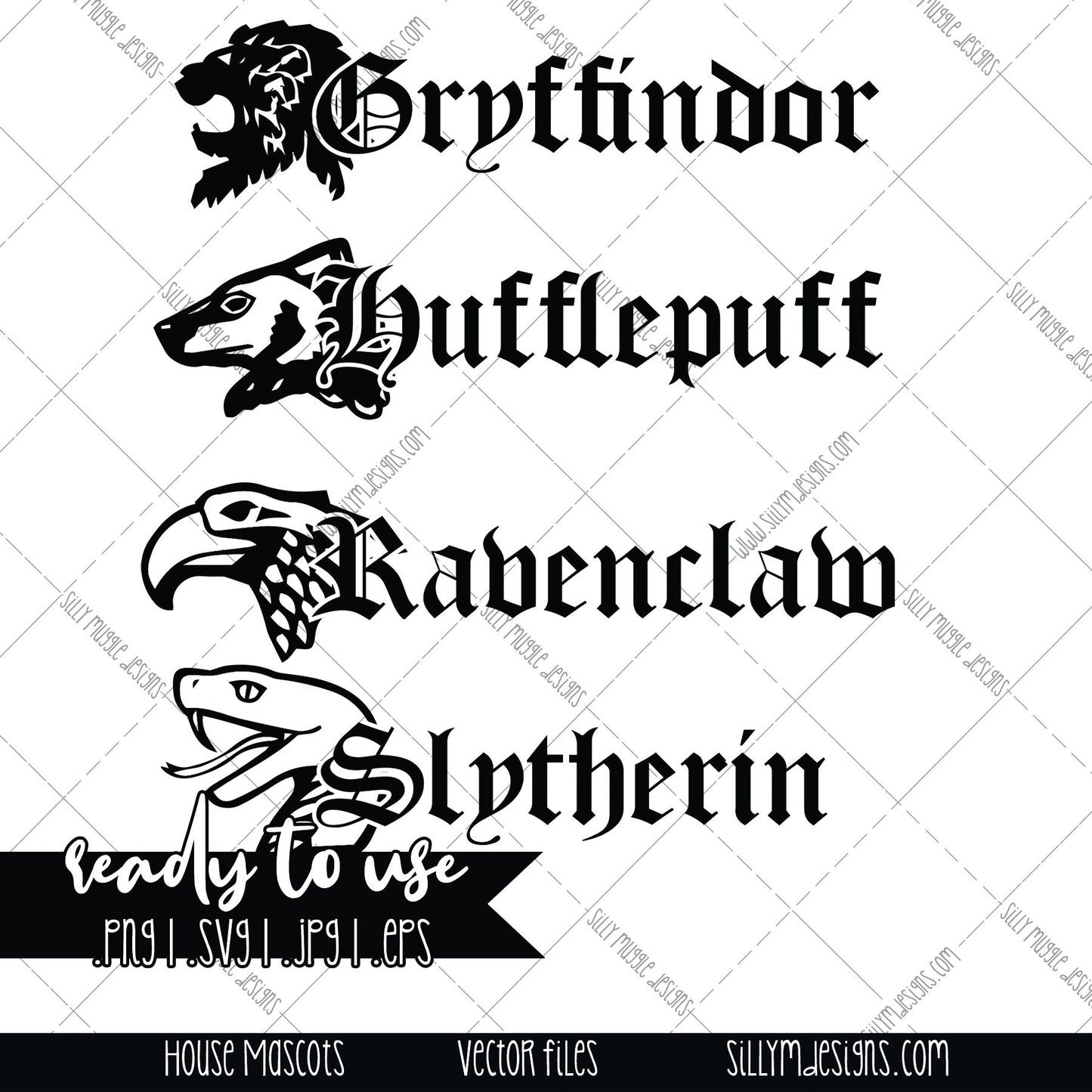 Wizard House Mascots