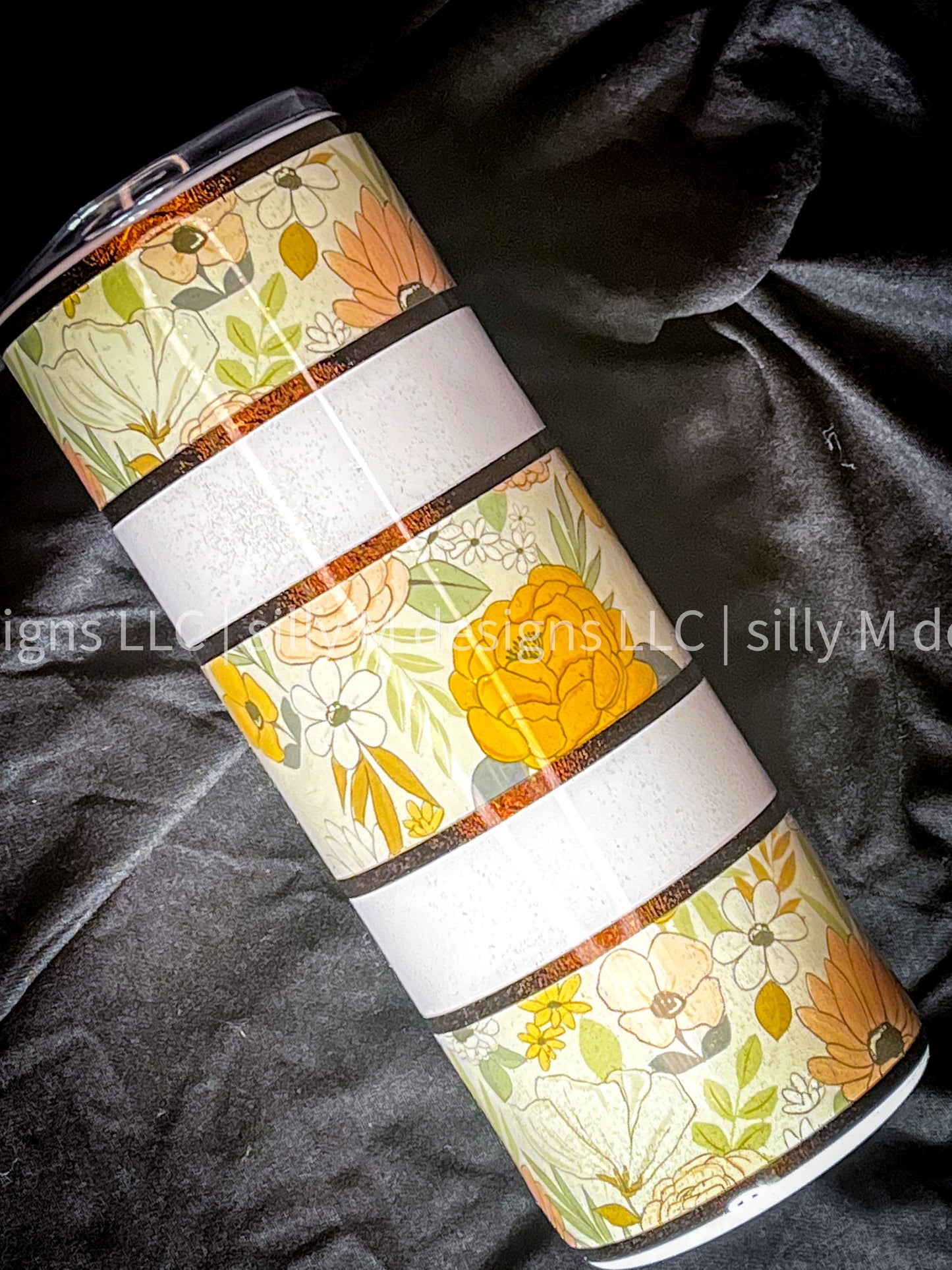 (RTS) Floral Stipe Tumbler | 20 ounces
