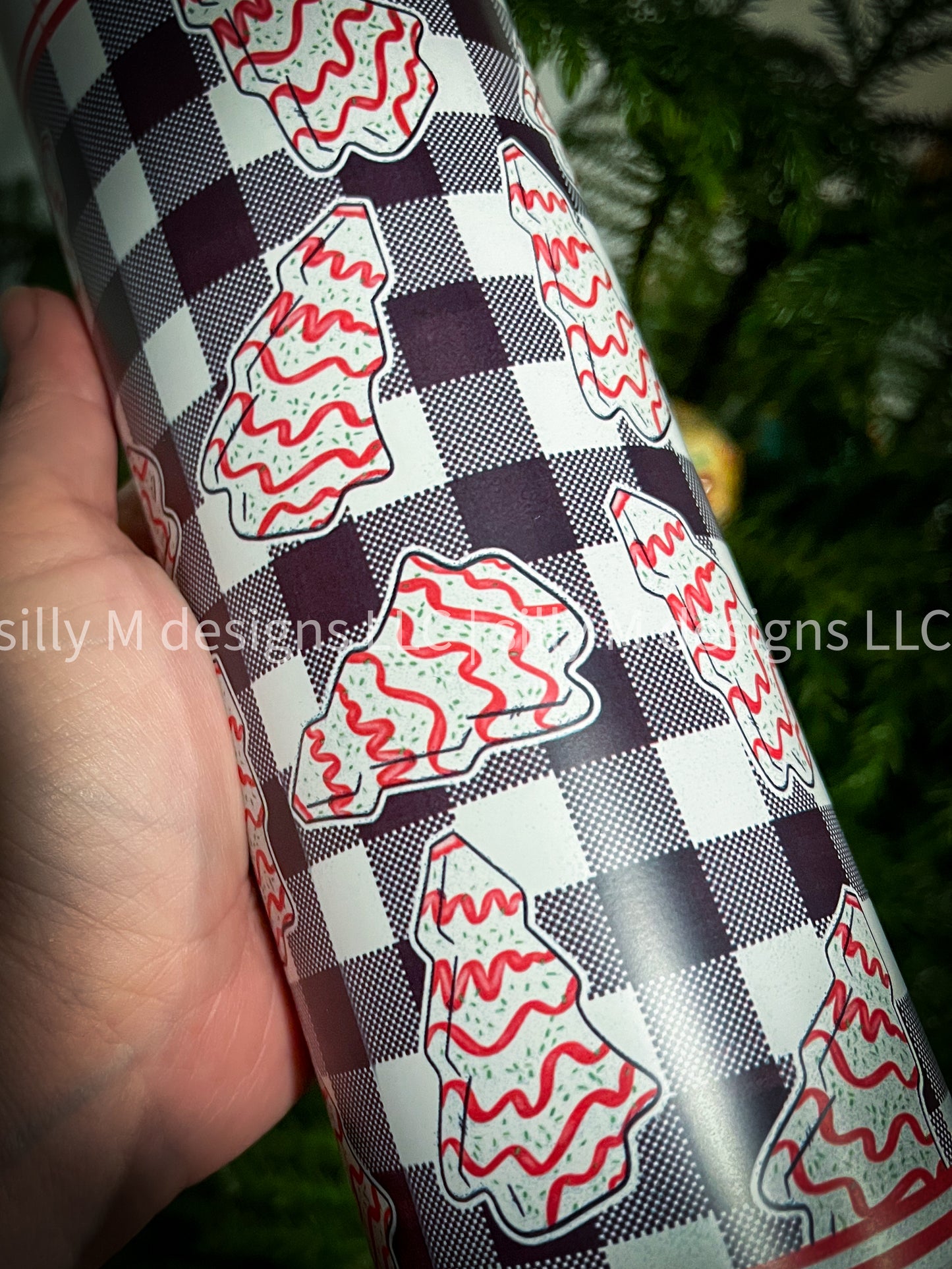 Matte Finish Christmas Cake Tumbler | 22 ounces | RTS