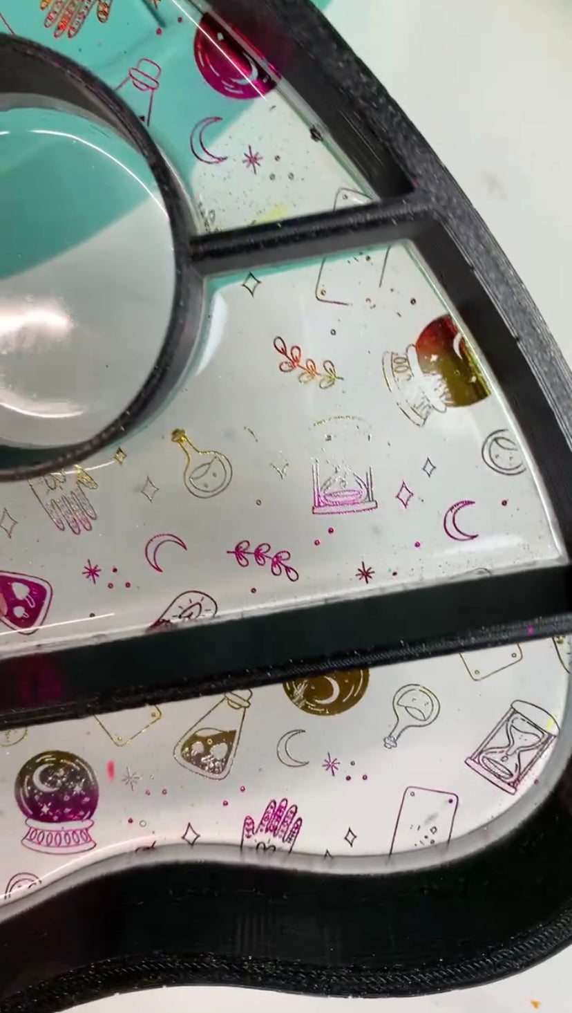 Holographic Planchette Shelf | Mini Shelf | Trinket Dish