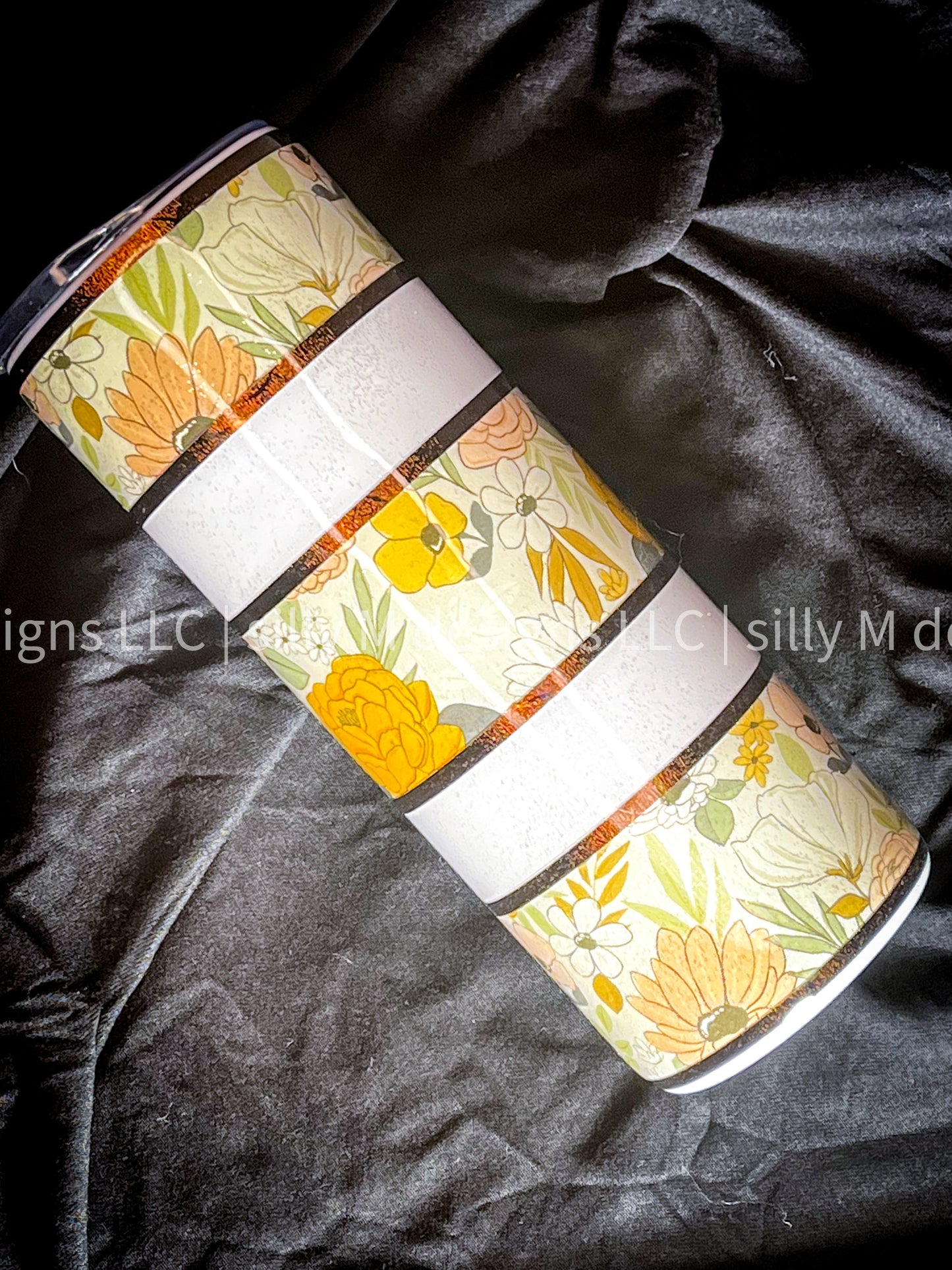 (RTS) Floral Stipe Tumbler | 20 ounces
