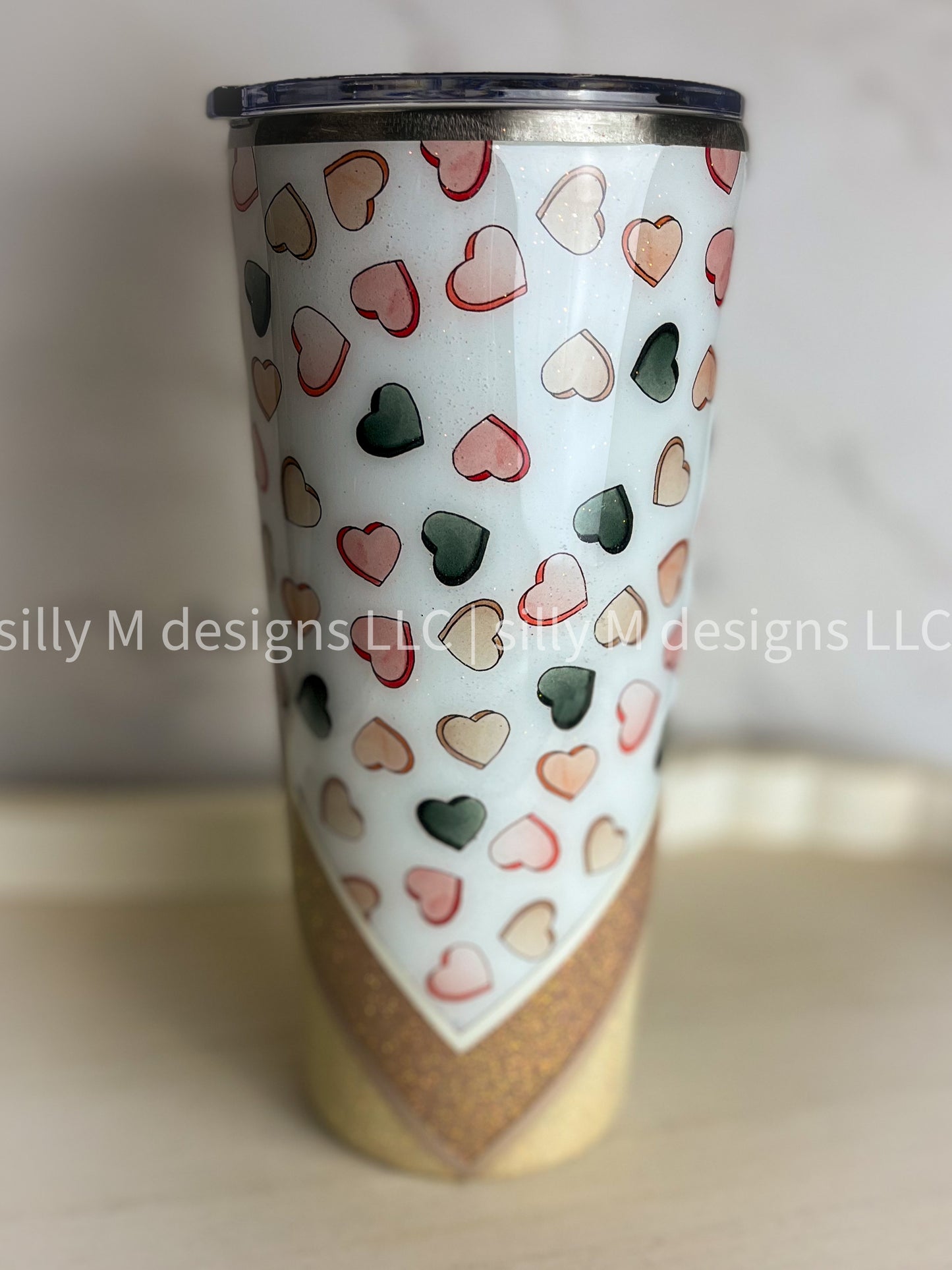 Sweetheart Split Tumbler | 24 ounces (RTS)