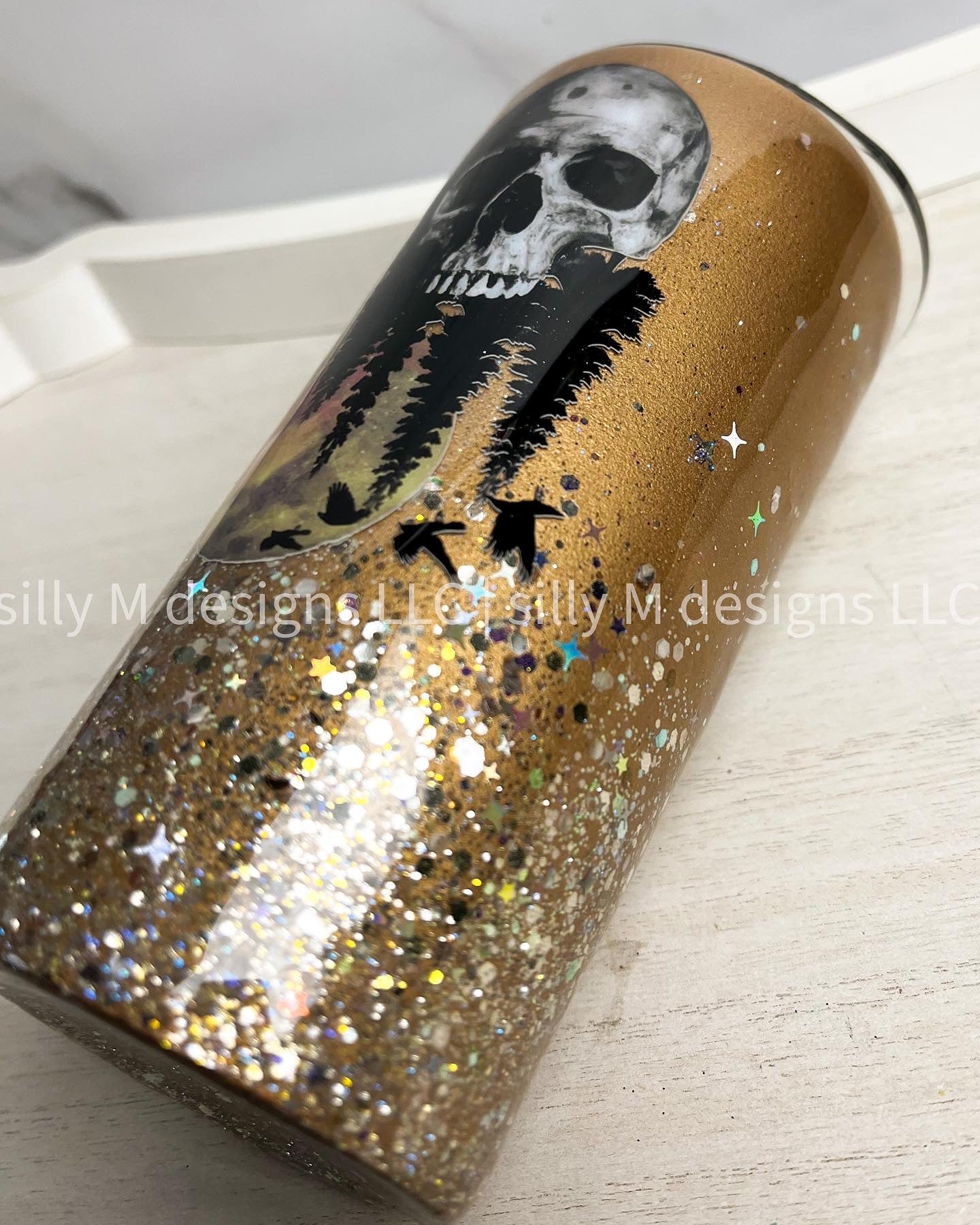 Skullie Forest 16oz Tumbler