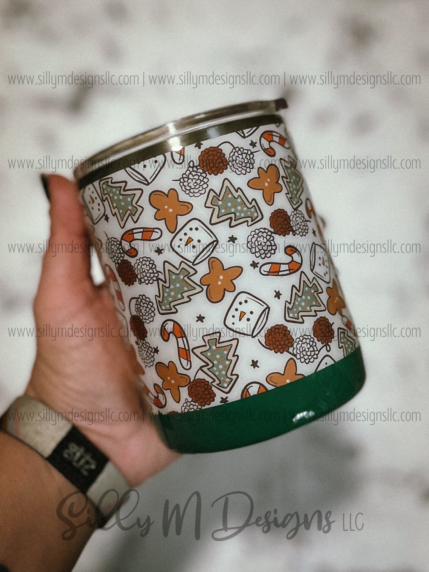 Christmas Snacks 10oz Tumbler