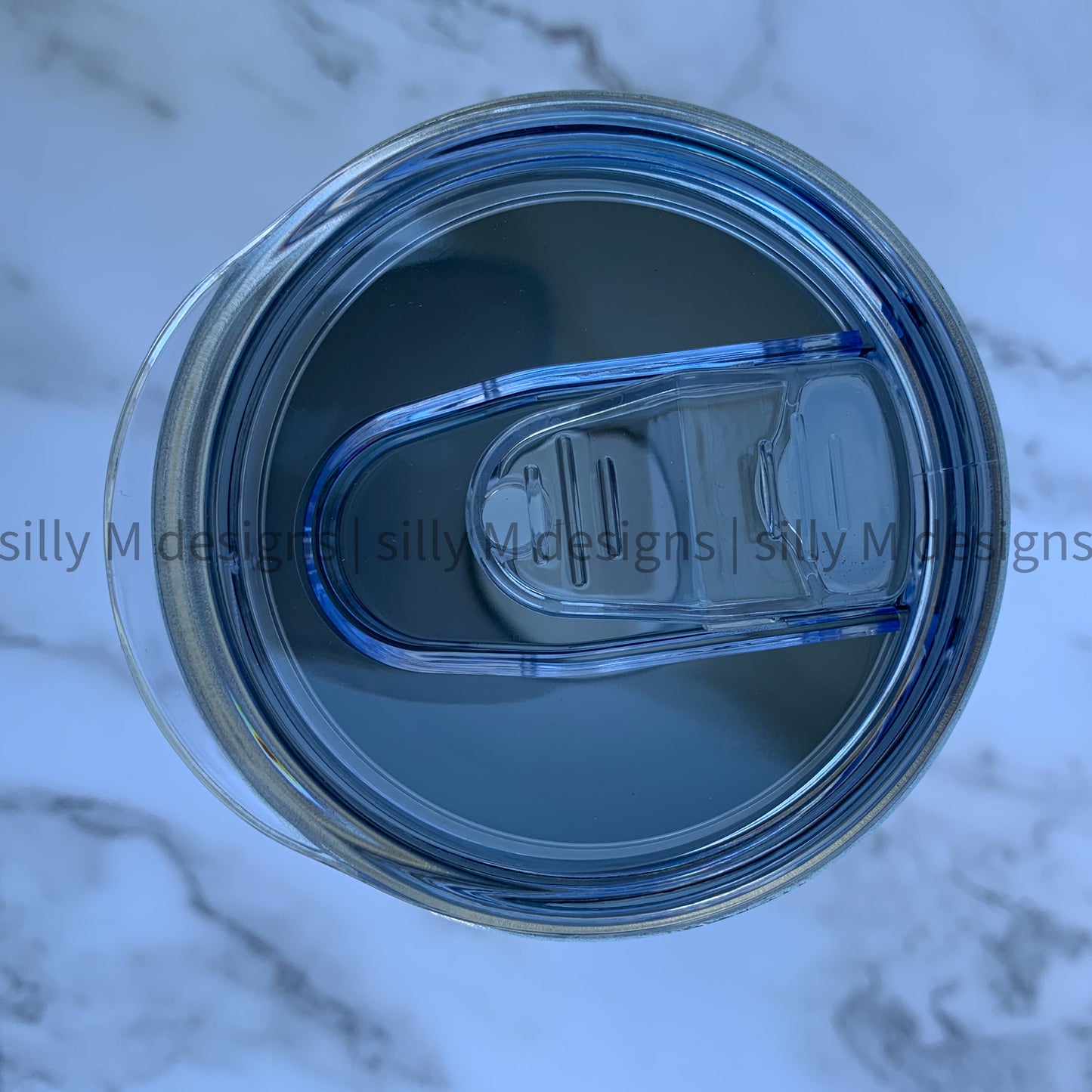 Palm Leaf Holographic Tumbler