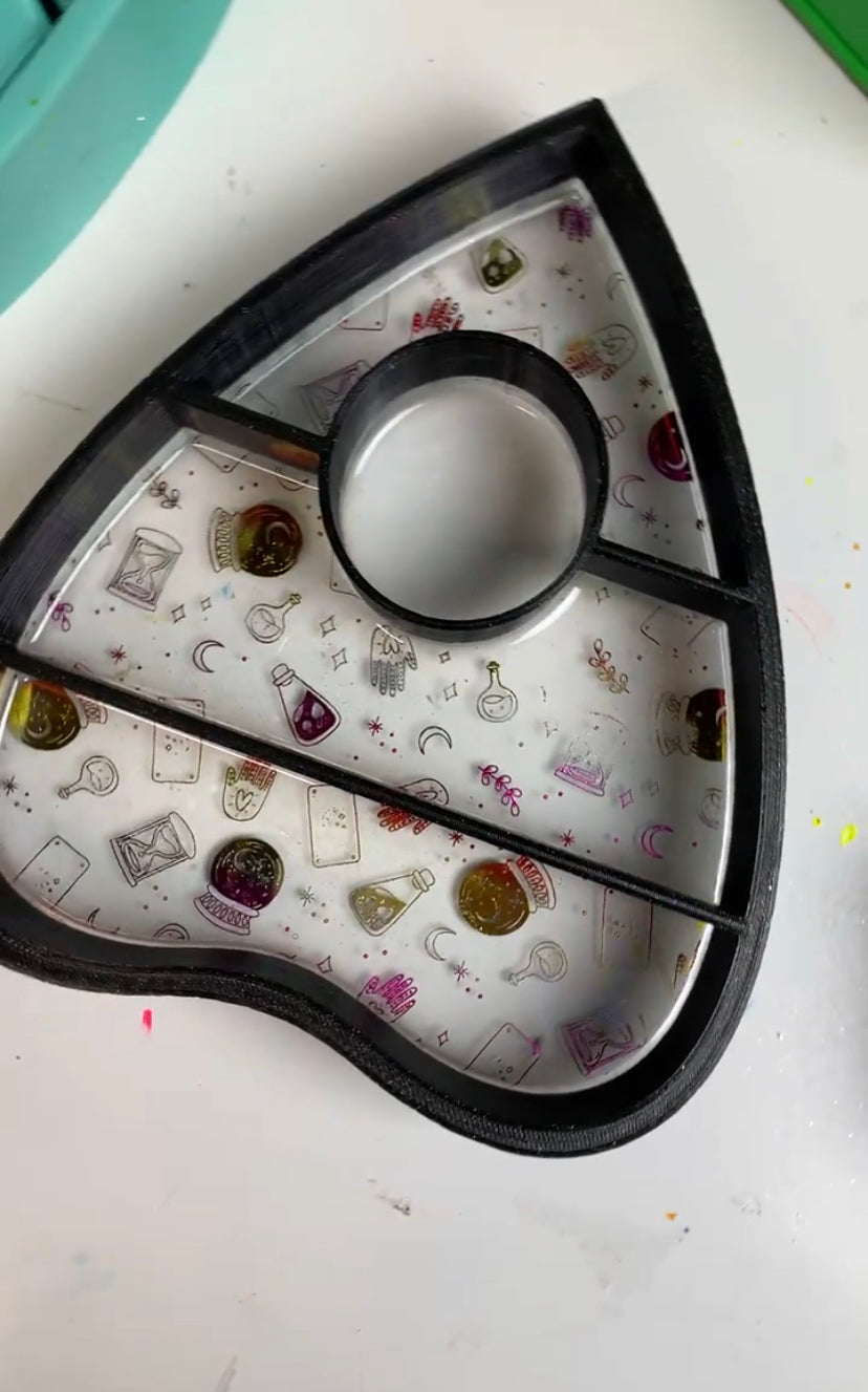 Holographic Planchette Shelf | Mini Shelf | Trinket Dish