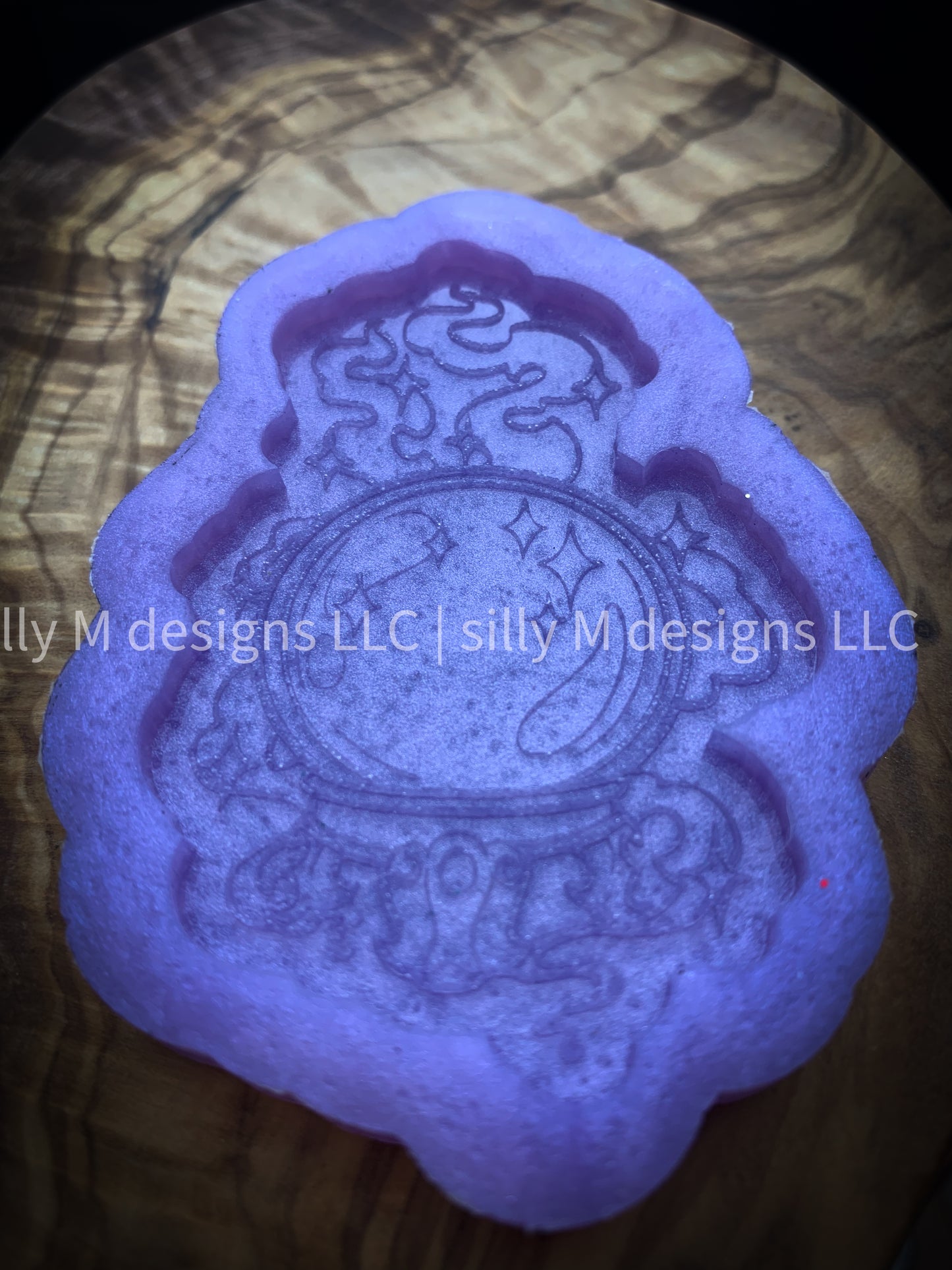 Crystal Ball Grippie/Badge Reel Silicone Mold