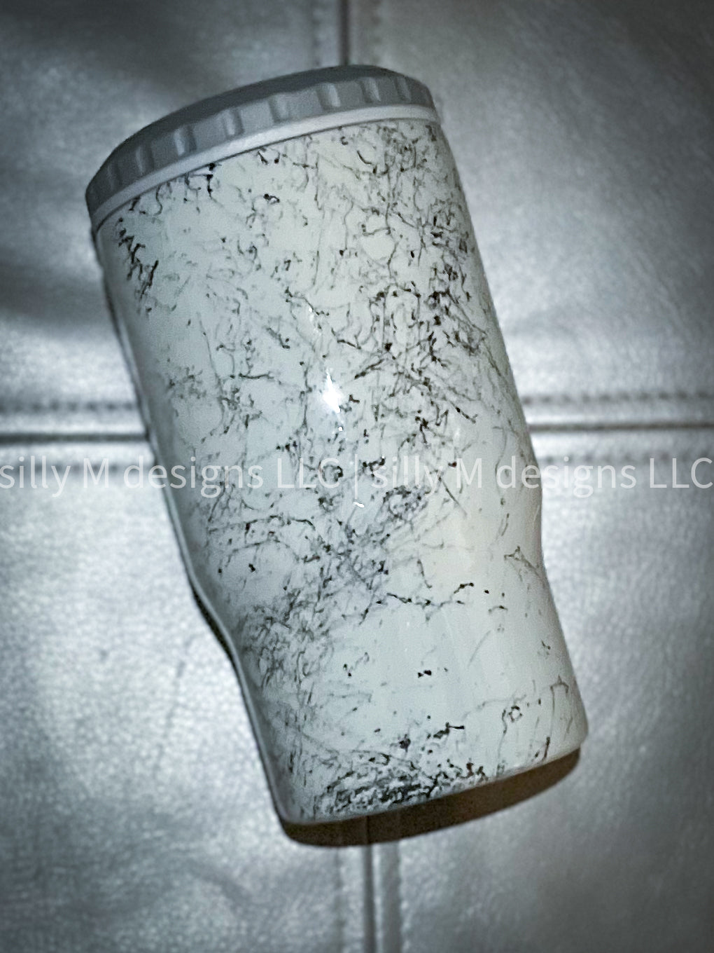 Hello Darkness Marble Tumbler