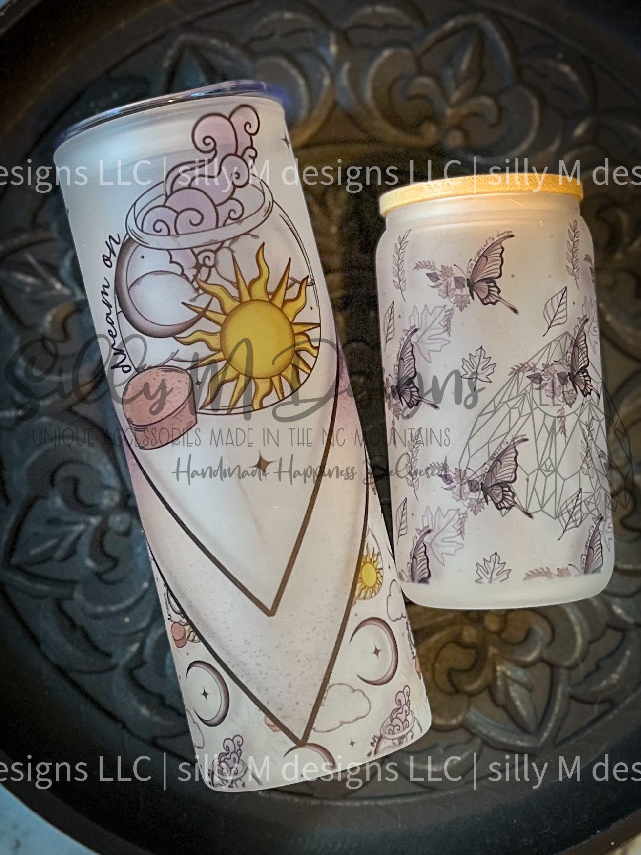 Dream On Glasses | Frosted
