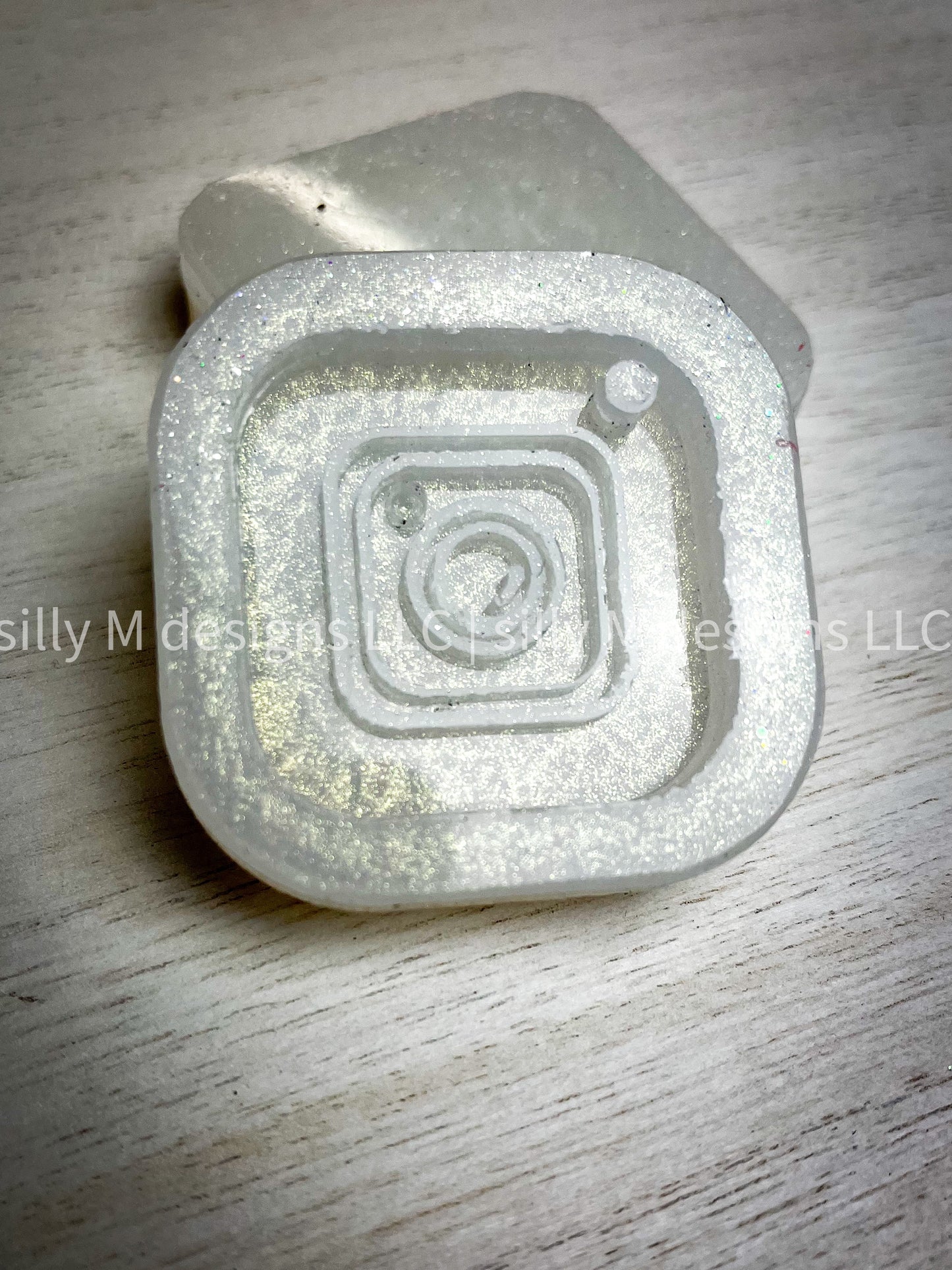Instagram Keychain Silicone Molds