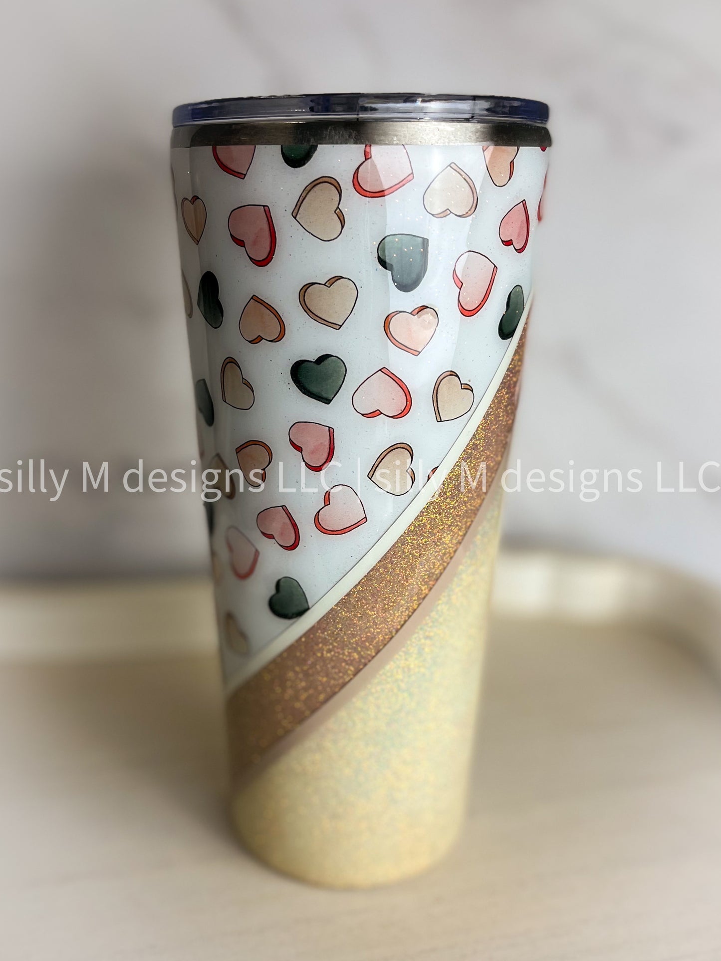 Sweetheart Split Tumbler | 24 ounces (RTS)