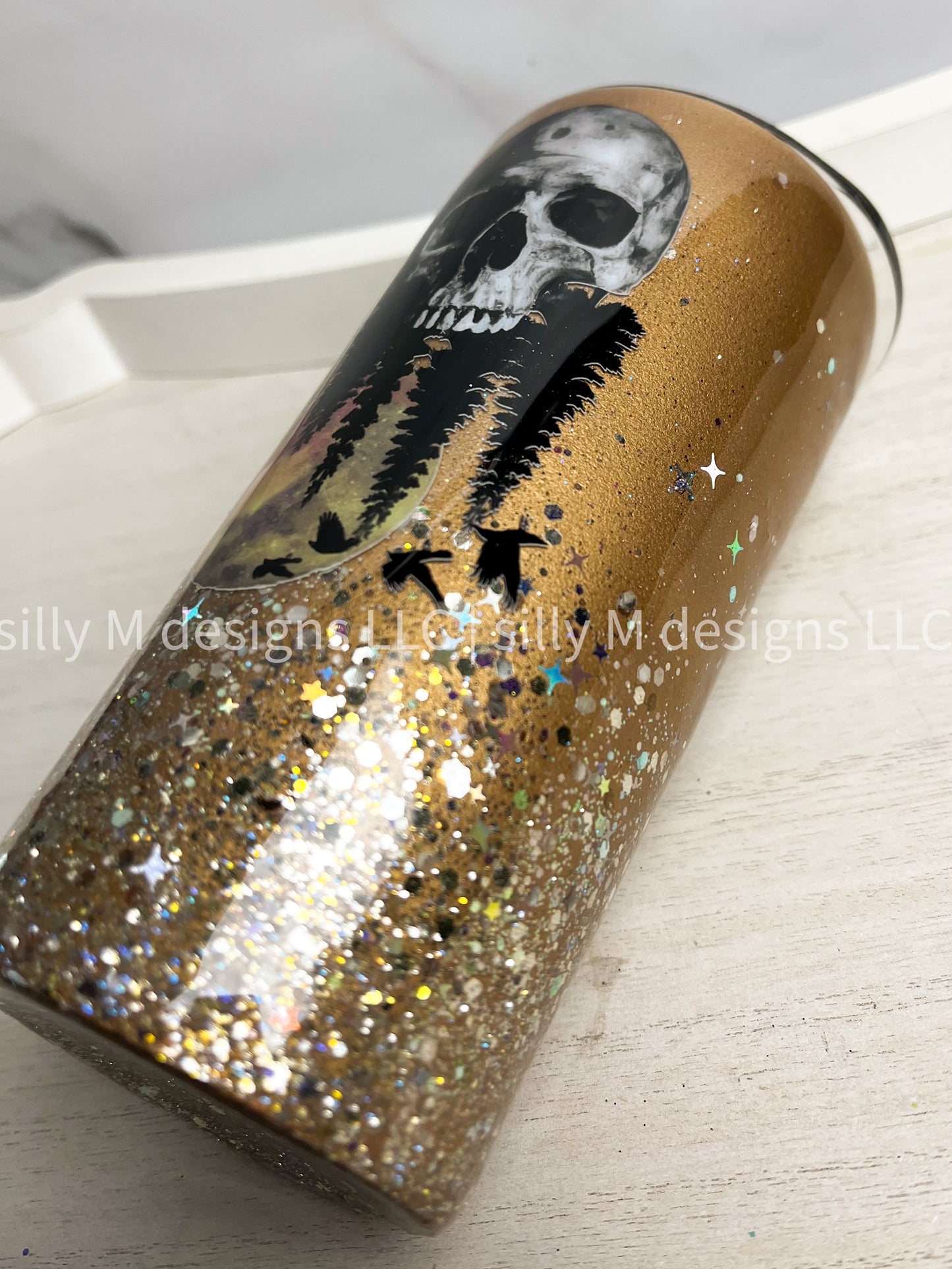 Skullie Forest 16oz Tumbler