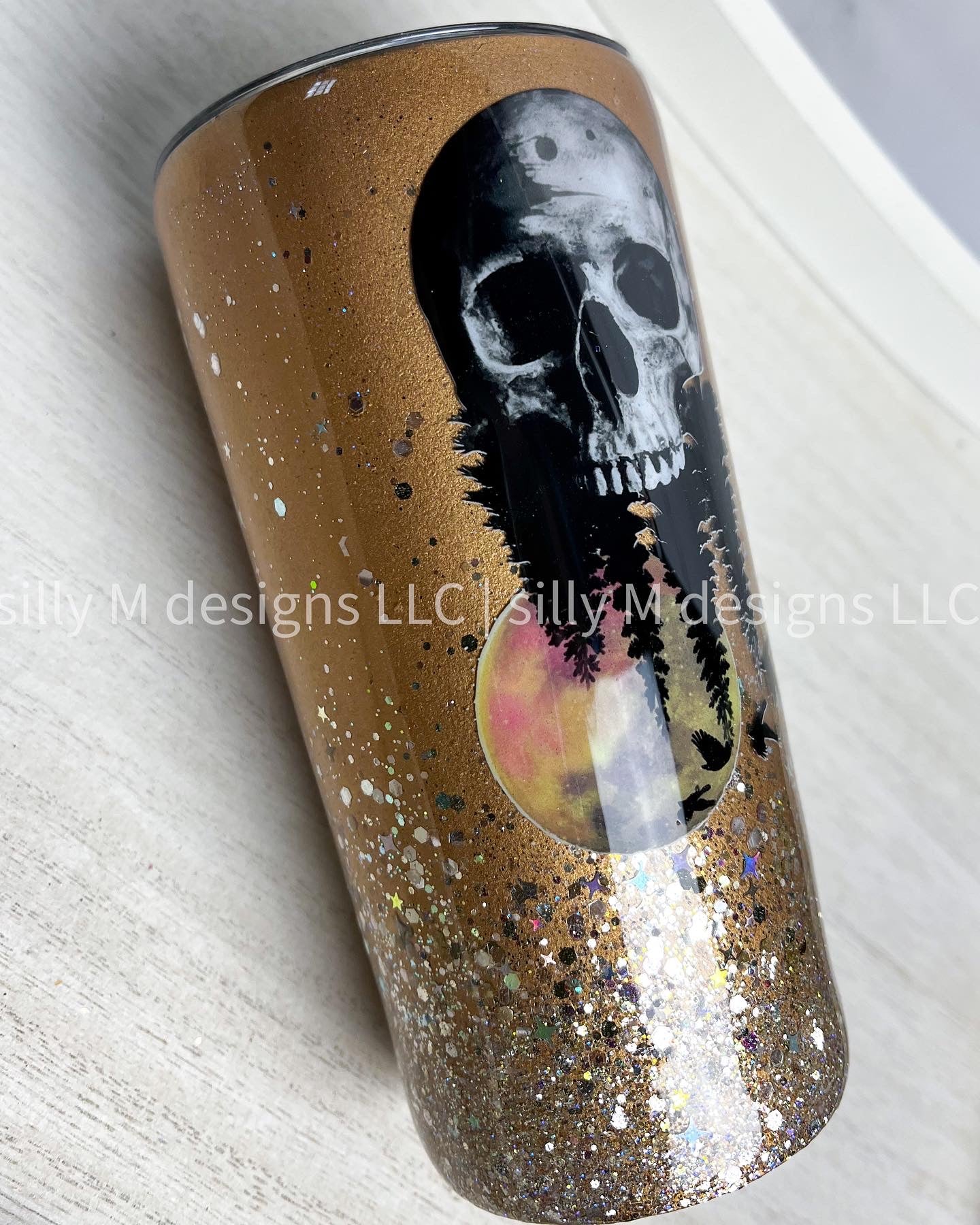 Skullie Forest 16oz Tumbler