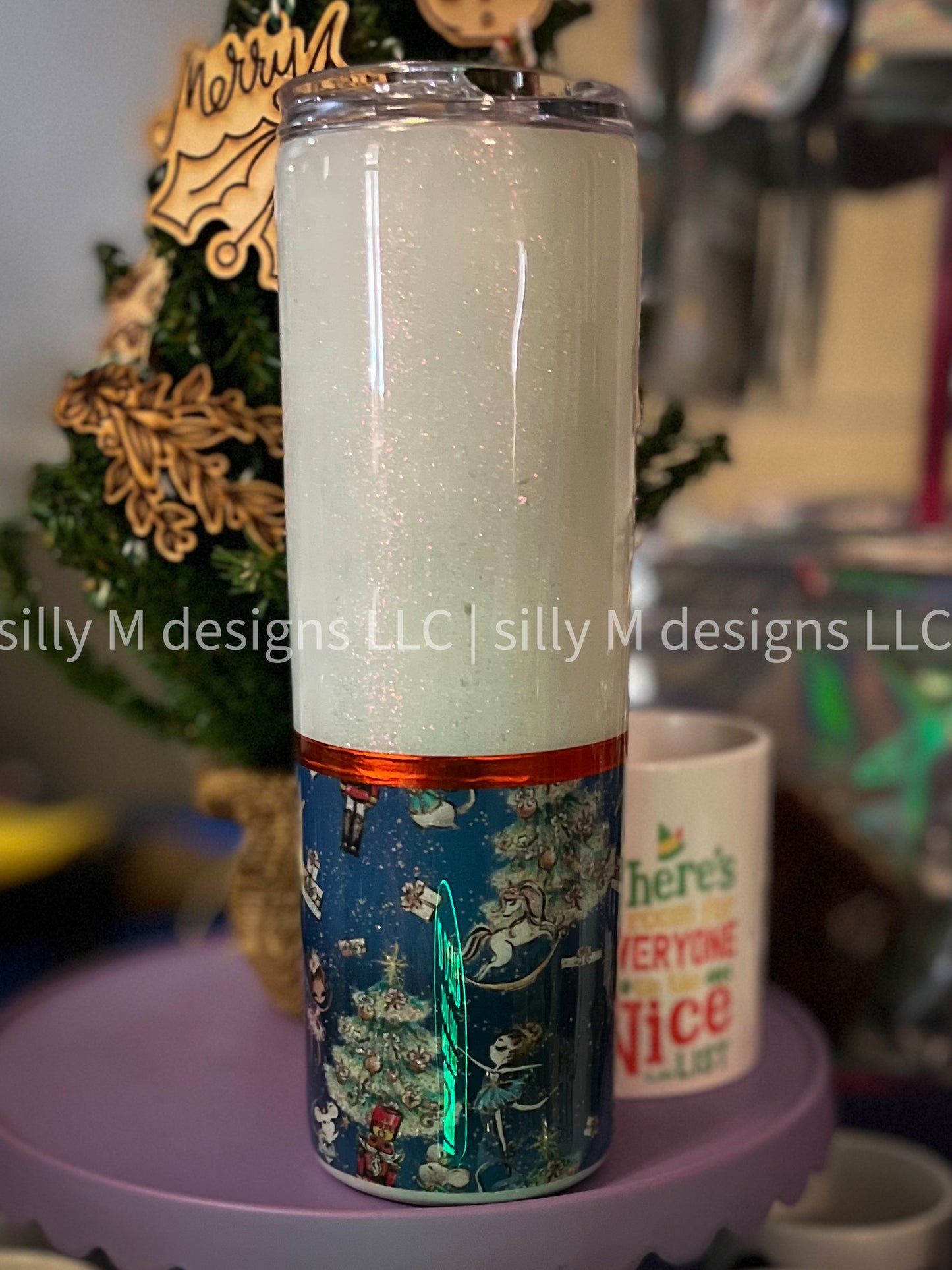Blue Nutcracker Christmas 30oz Tumbler RTS