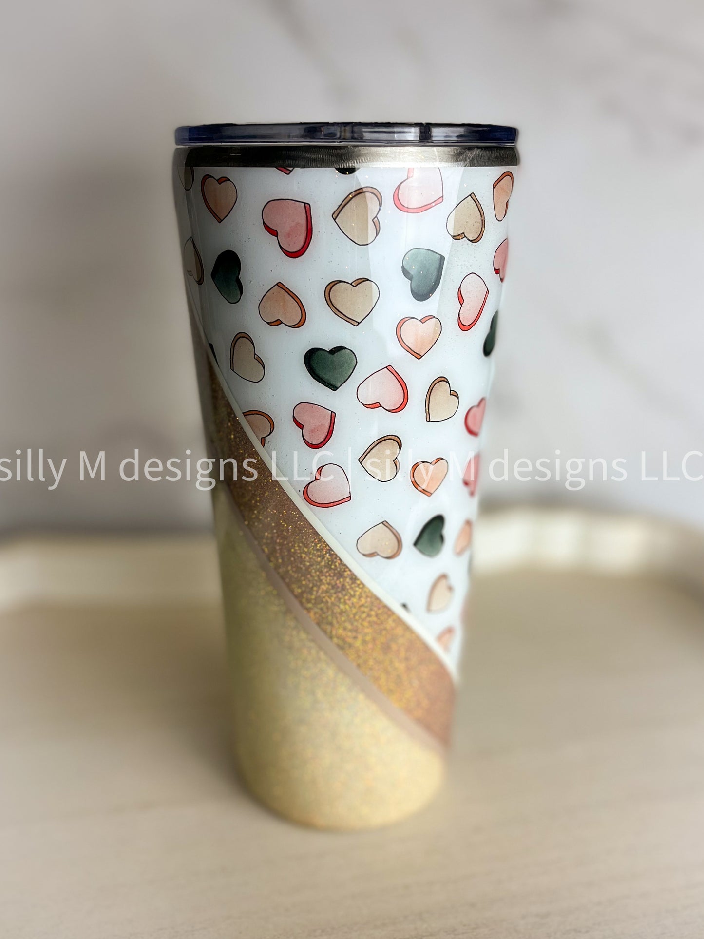 Sweetheart Split Tumbler | 24 ounces (RTS)