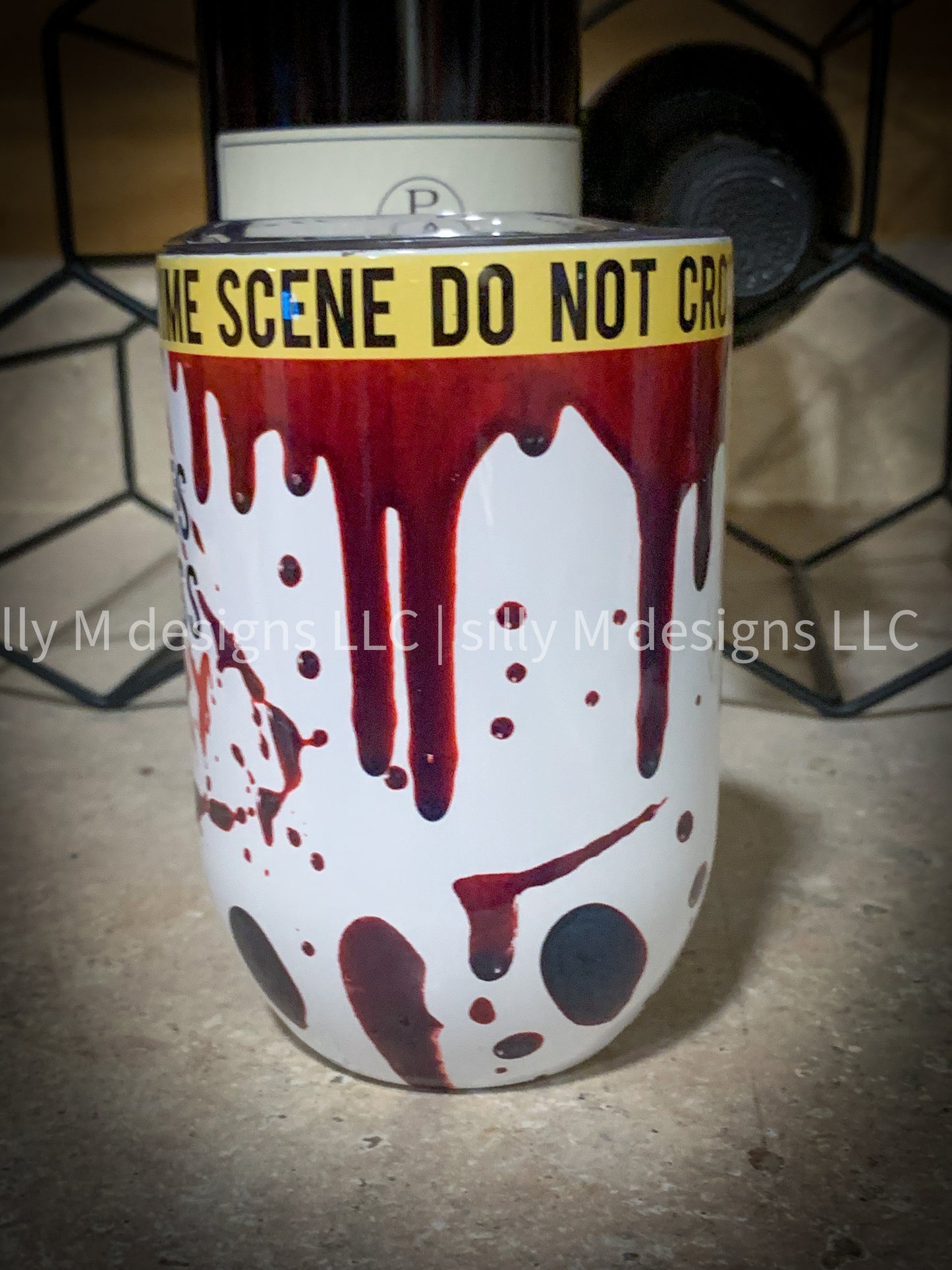 Murdery 10oz Stainless Wine Tumbler