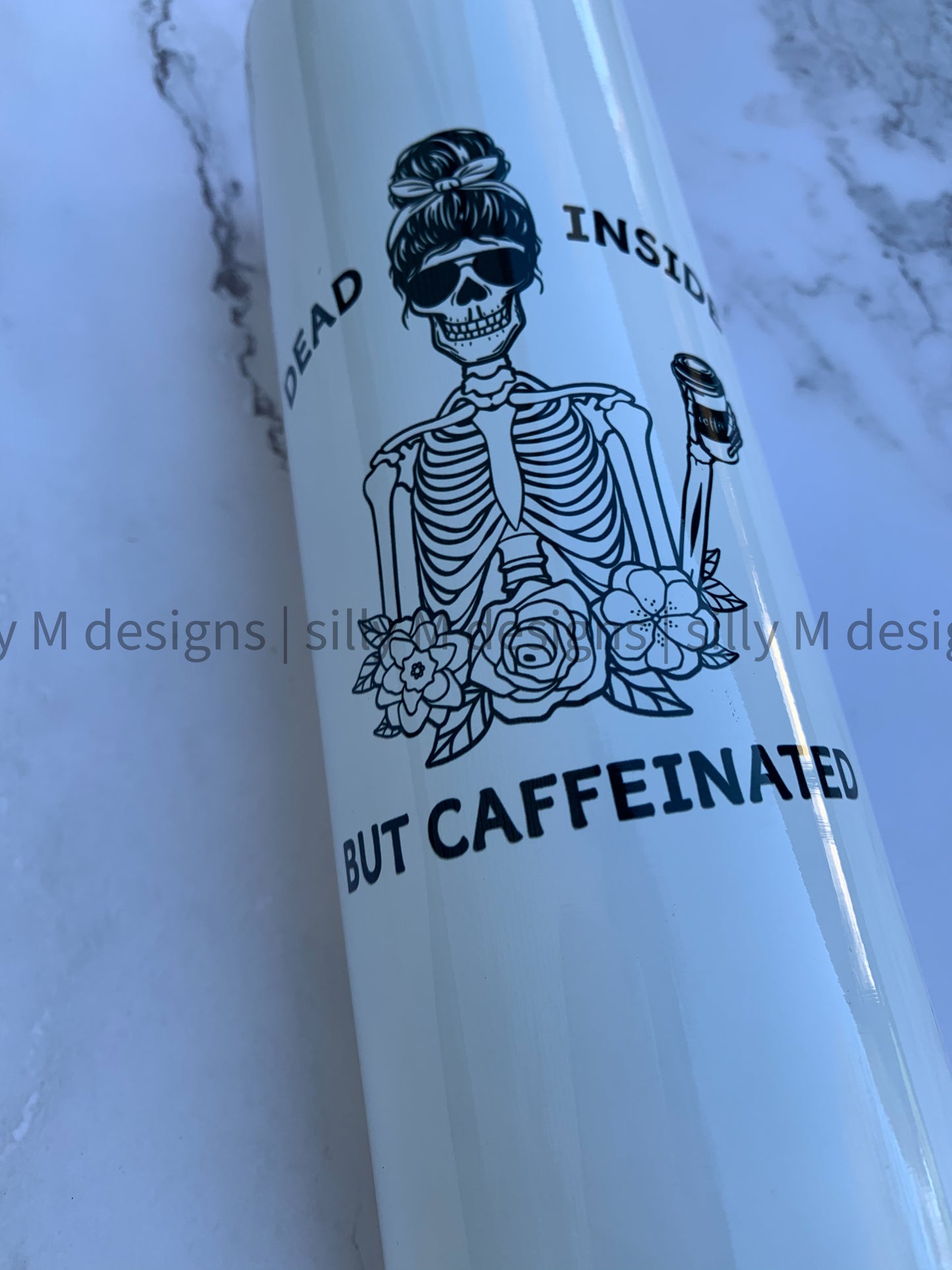 Caffeinated but Dead Inside Tumbler