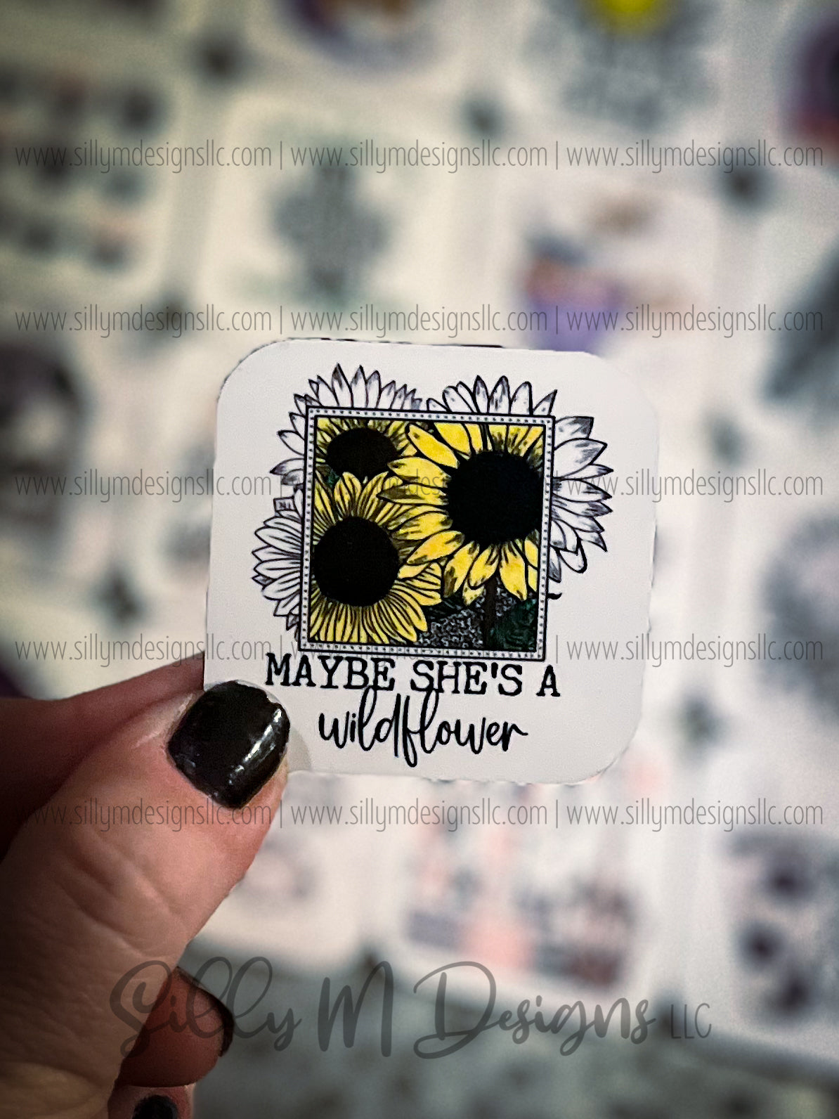 She's a Wildflower Magnet
