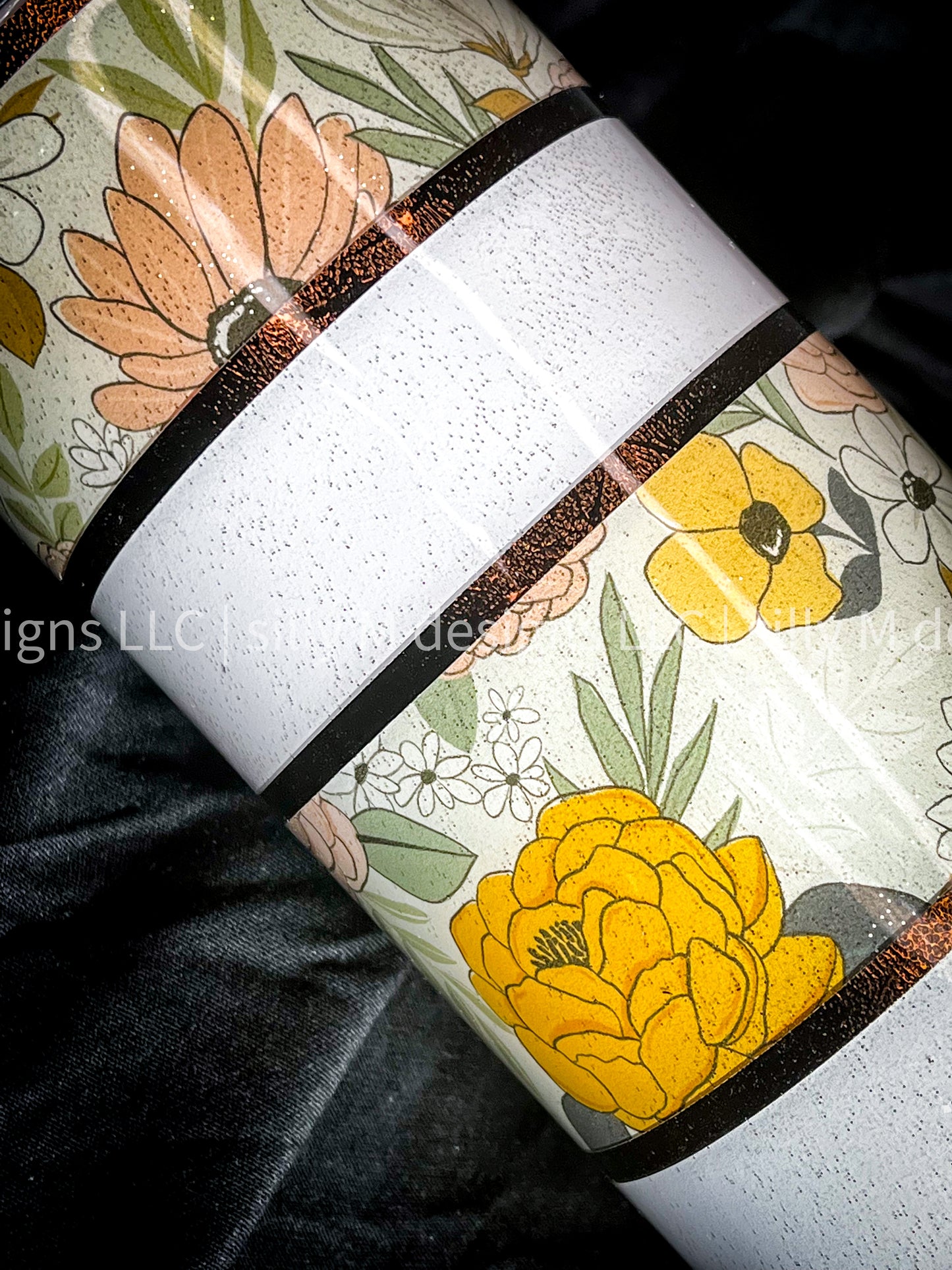 (RTS) Floral Stipe Tumbler | 20 ounces