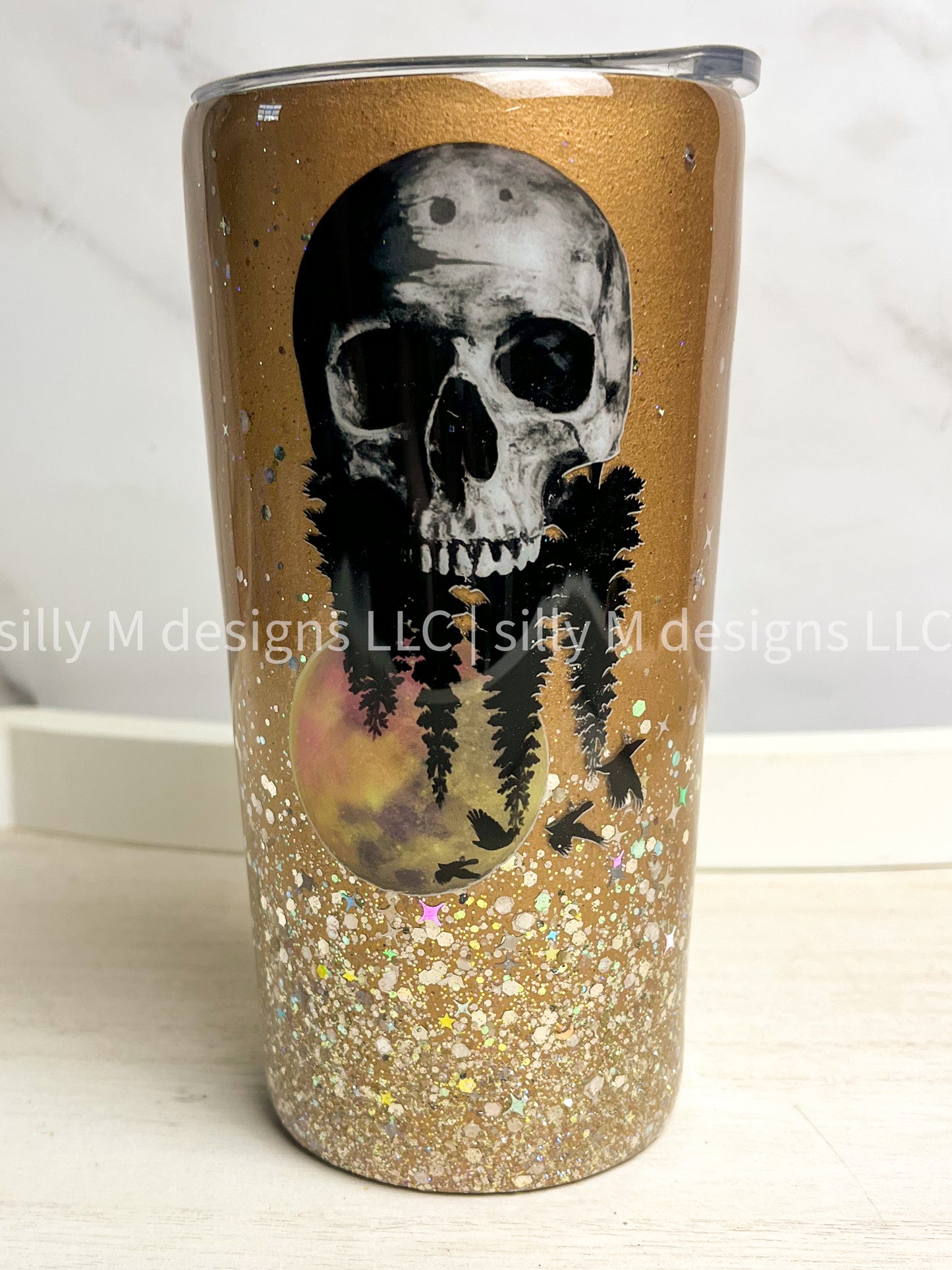 Skullie Forest 16oz Tumbler