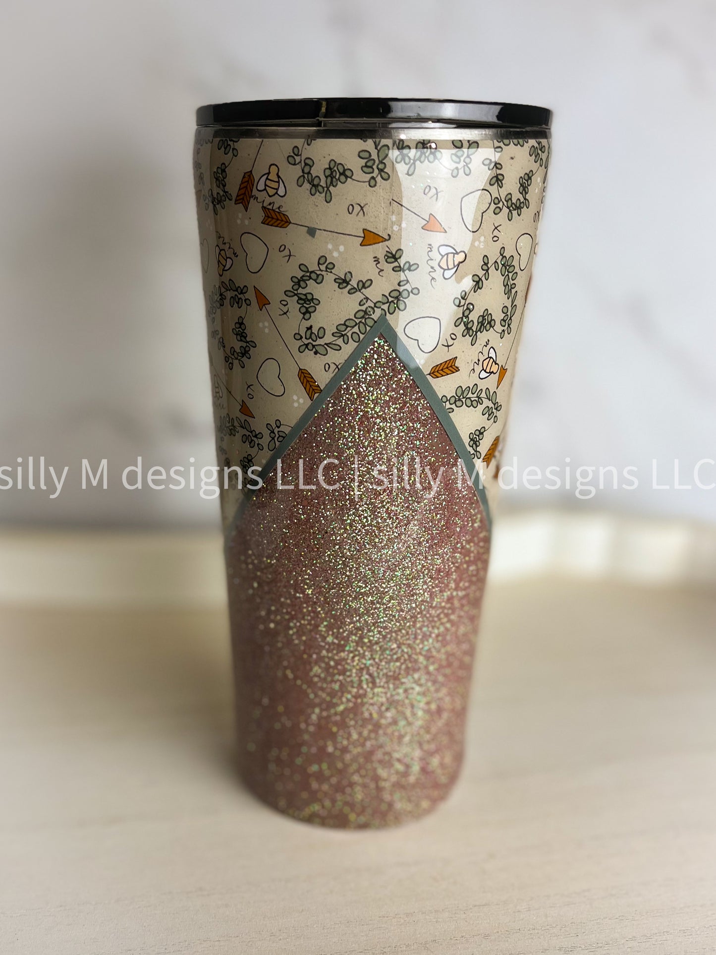 For the Love of Bees Tumbler | 24 ounces (RTS)
