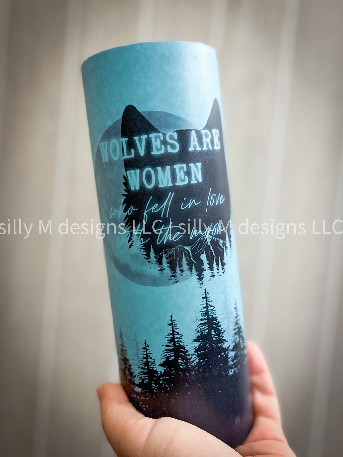 Women Are Wolves Glow in the Dark Tumbler | 20 ounces (RTS)