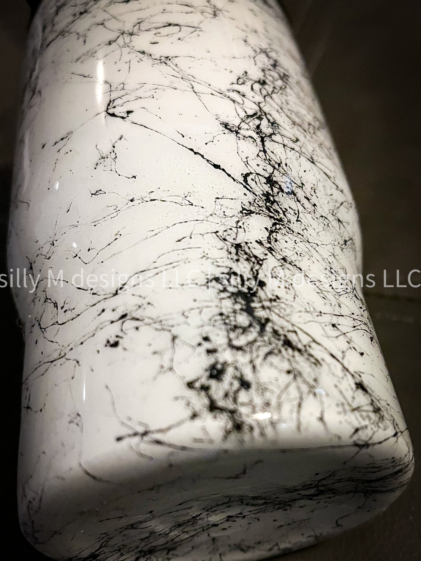 White Marble Custom Tumblers