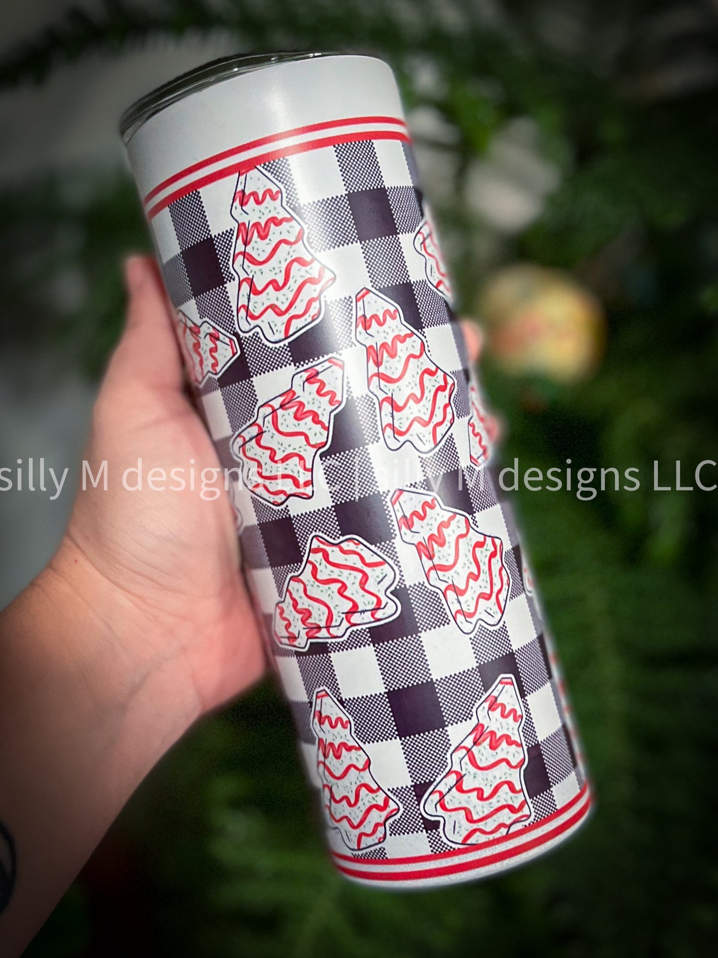 Matte Finish Christmas Cake Tumbler | 22 ounces | RTS