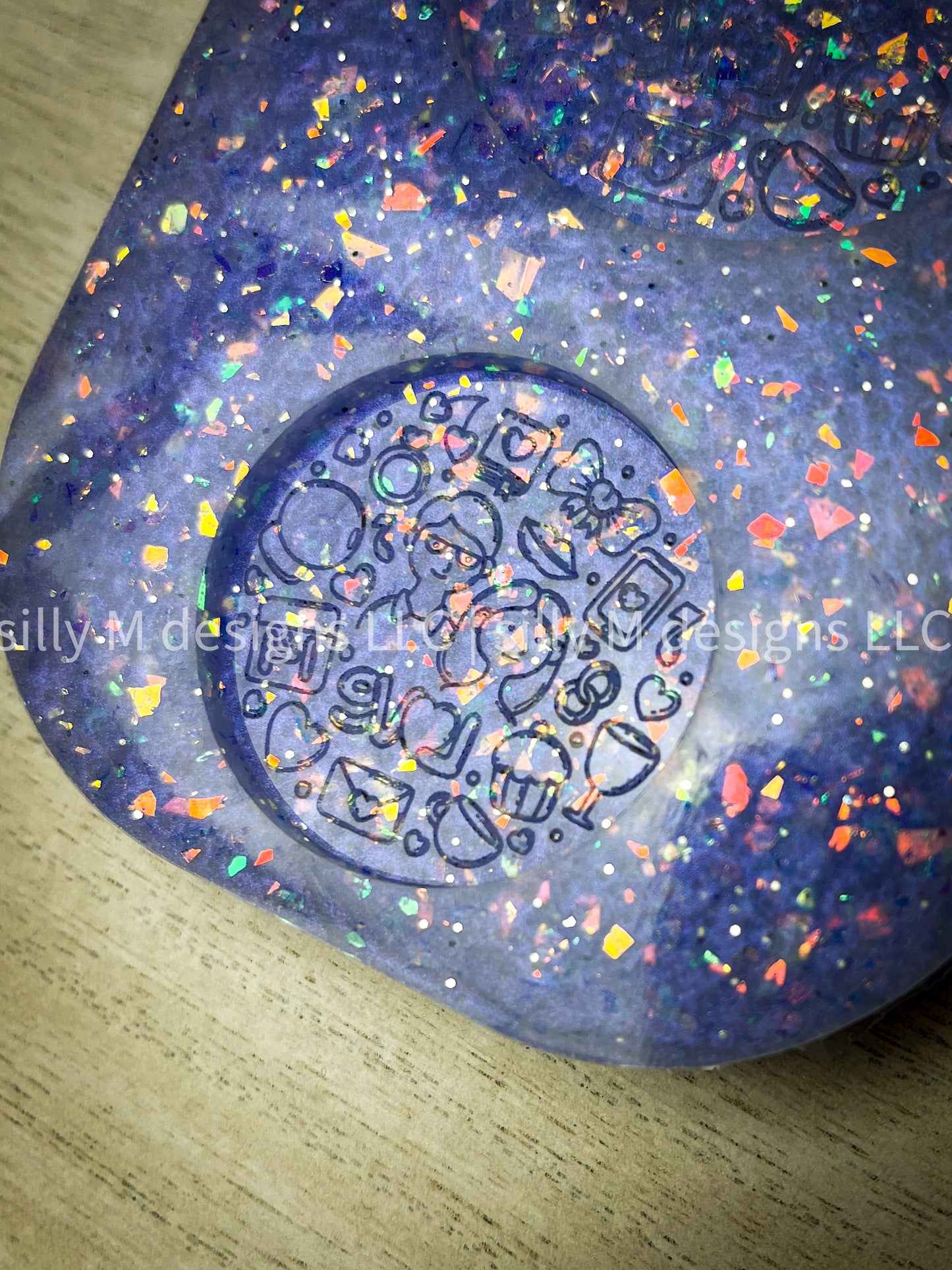 Valentines Couple Doodle Mold