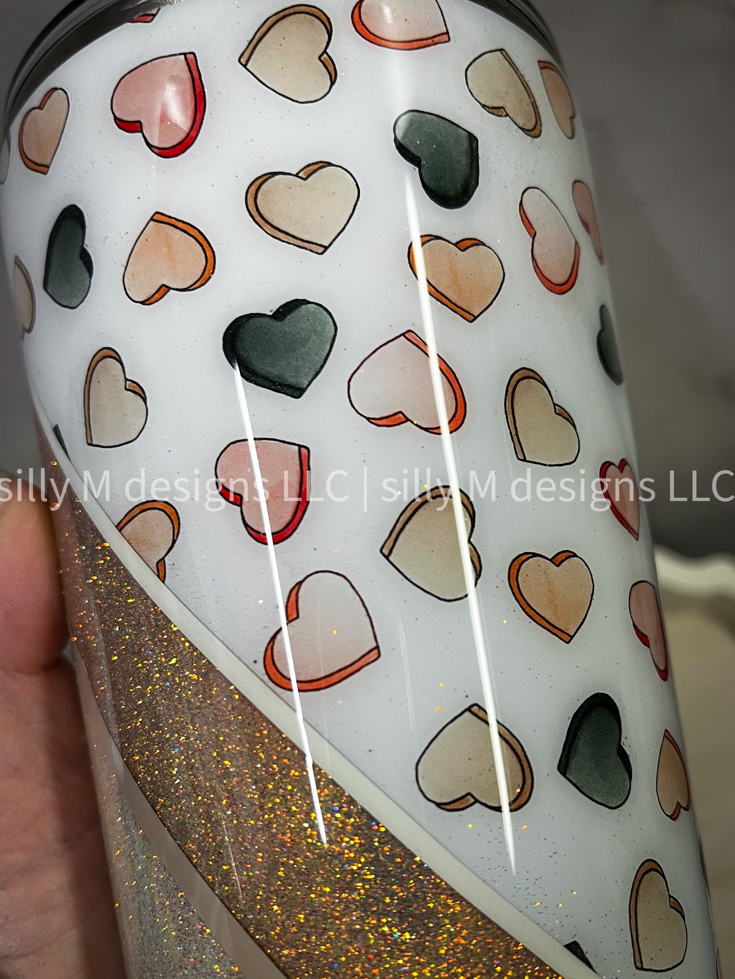 Sweetheart Split Tumbler | 24 ounces (RTS)