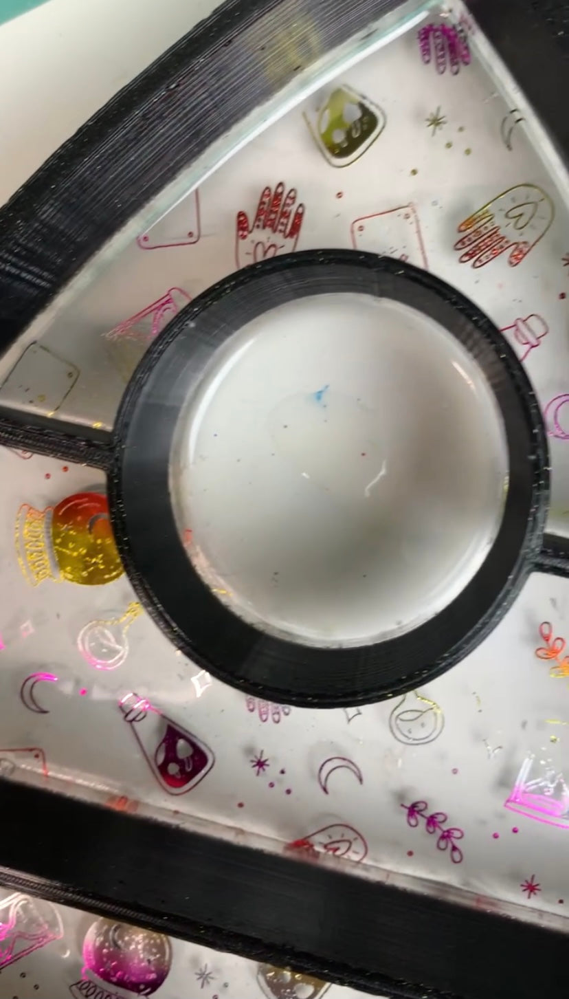 Holographic Planchette Shelf | Mini Shelf | Trinket Dish