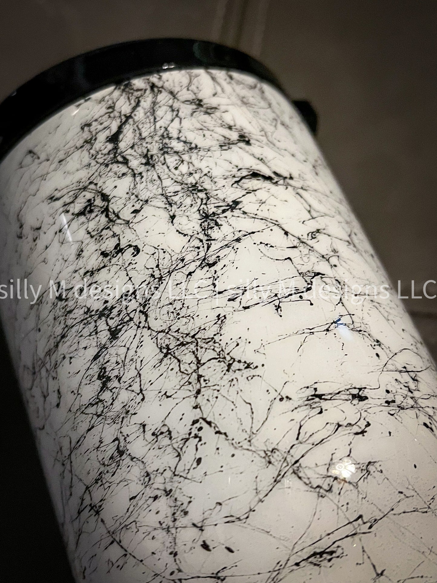 White Marble Custom Tumblers