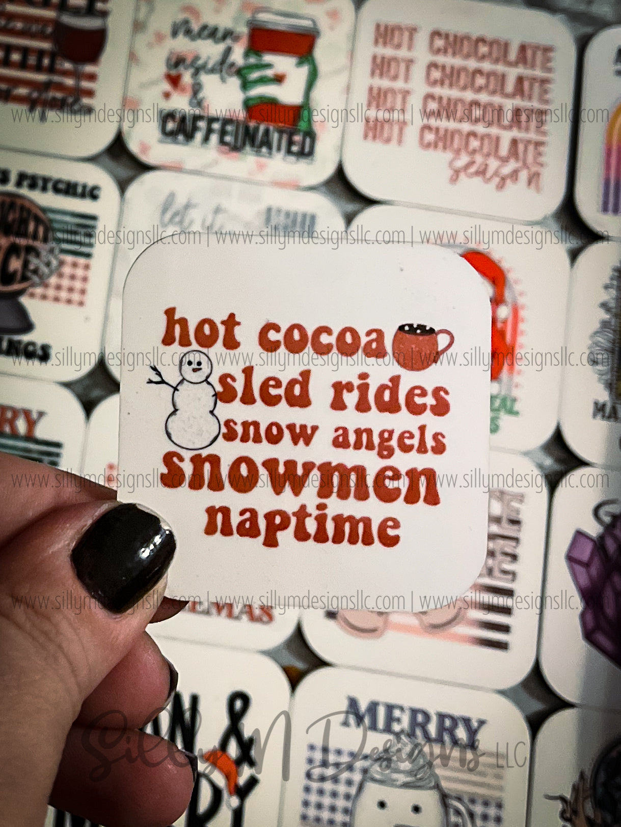 Winter Fun Magnet