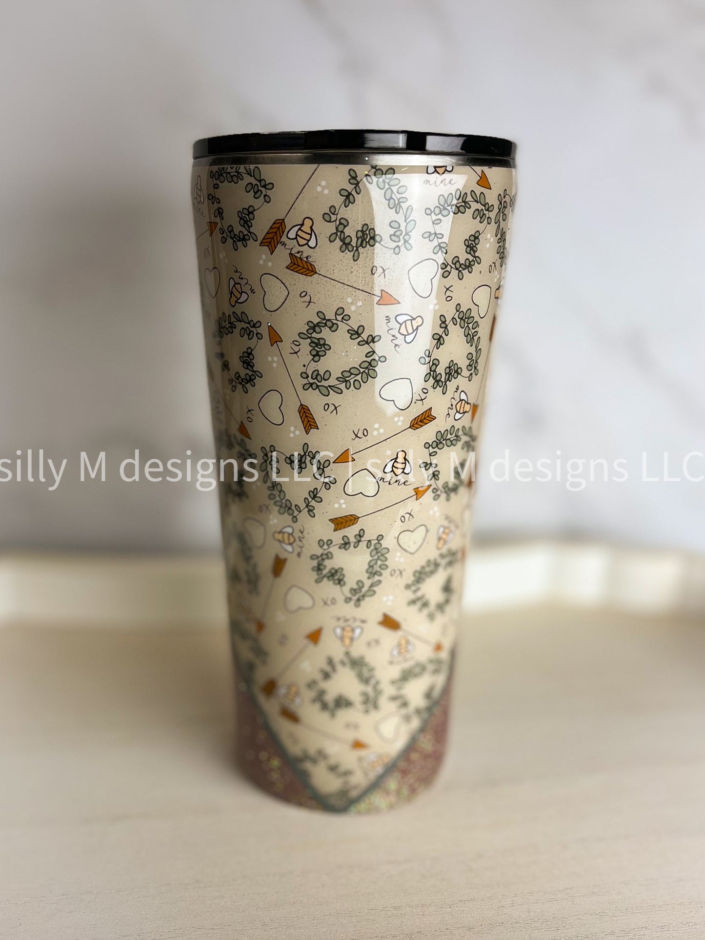 For the Love of Bees Tumbler | 24 ounces (RTS)