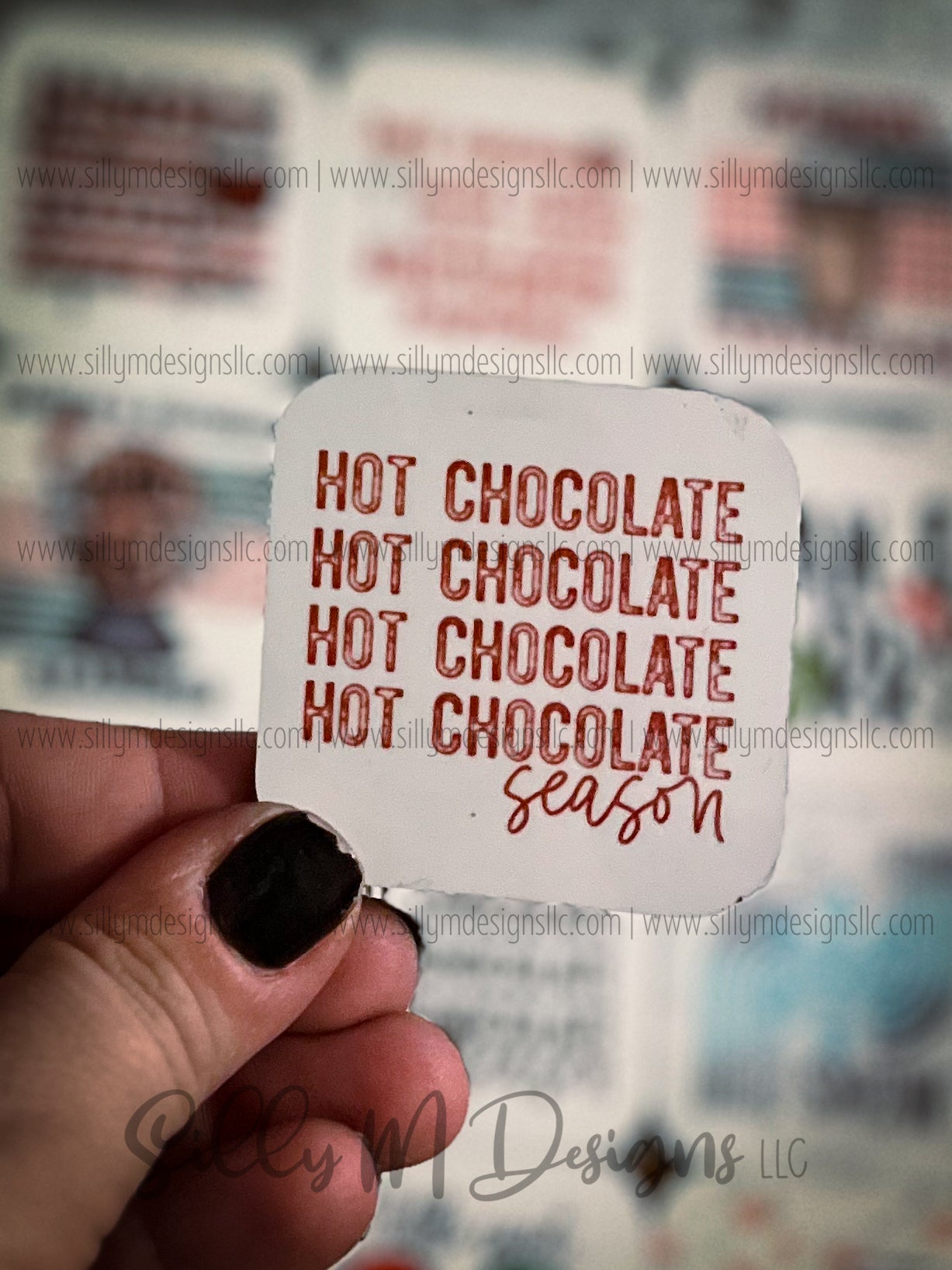 Hot Chocolate Season Magnet