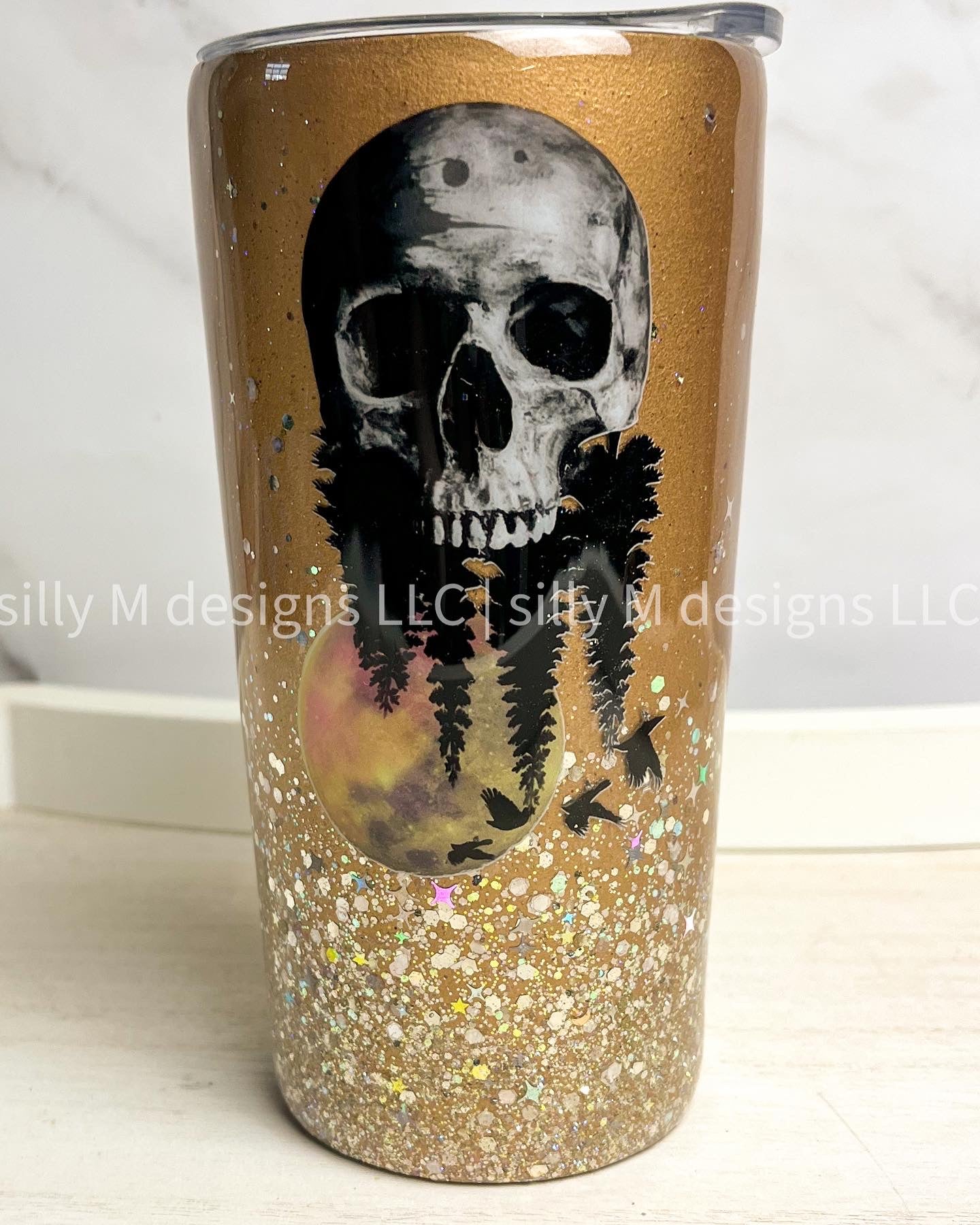 Skullie Forest 16oz Tumbler