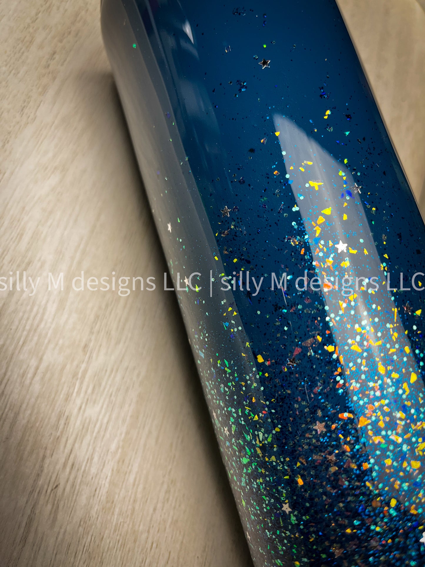 Havana Night Glitter Ombre Tumbler