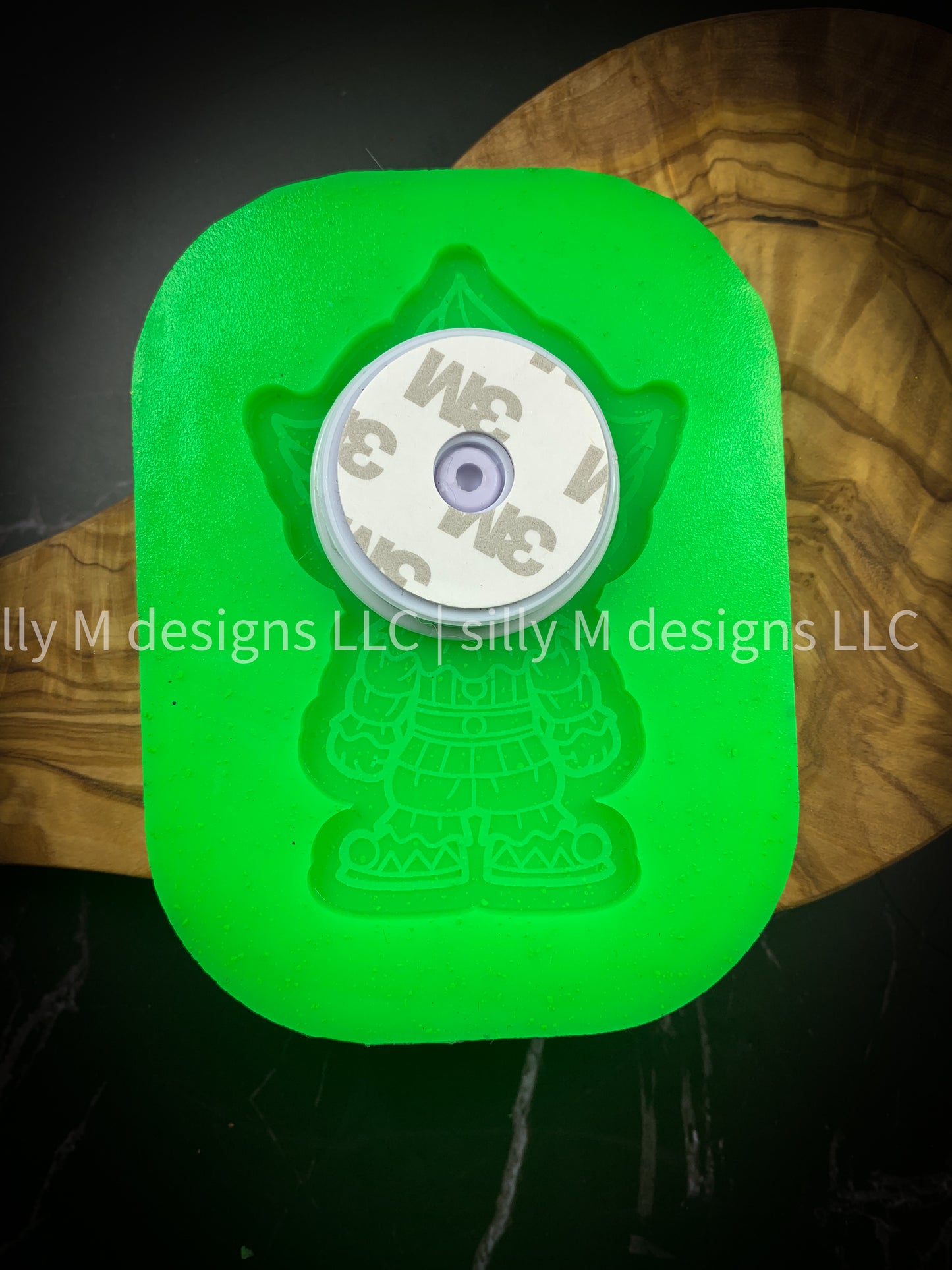 Creepy Clown Grippie Silicone Mold